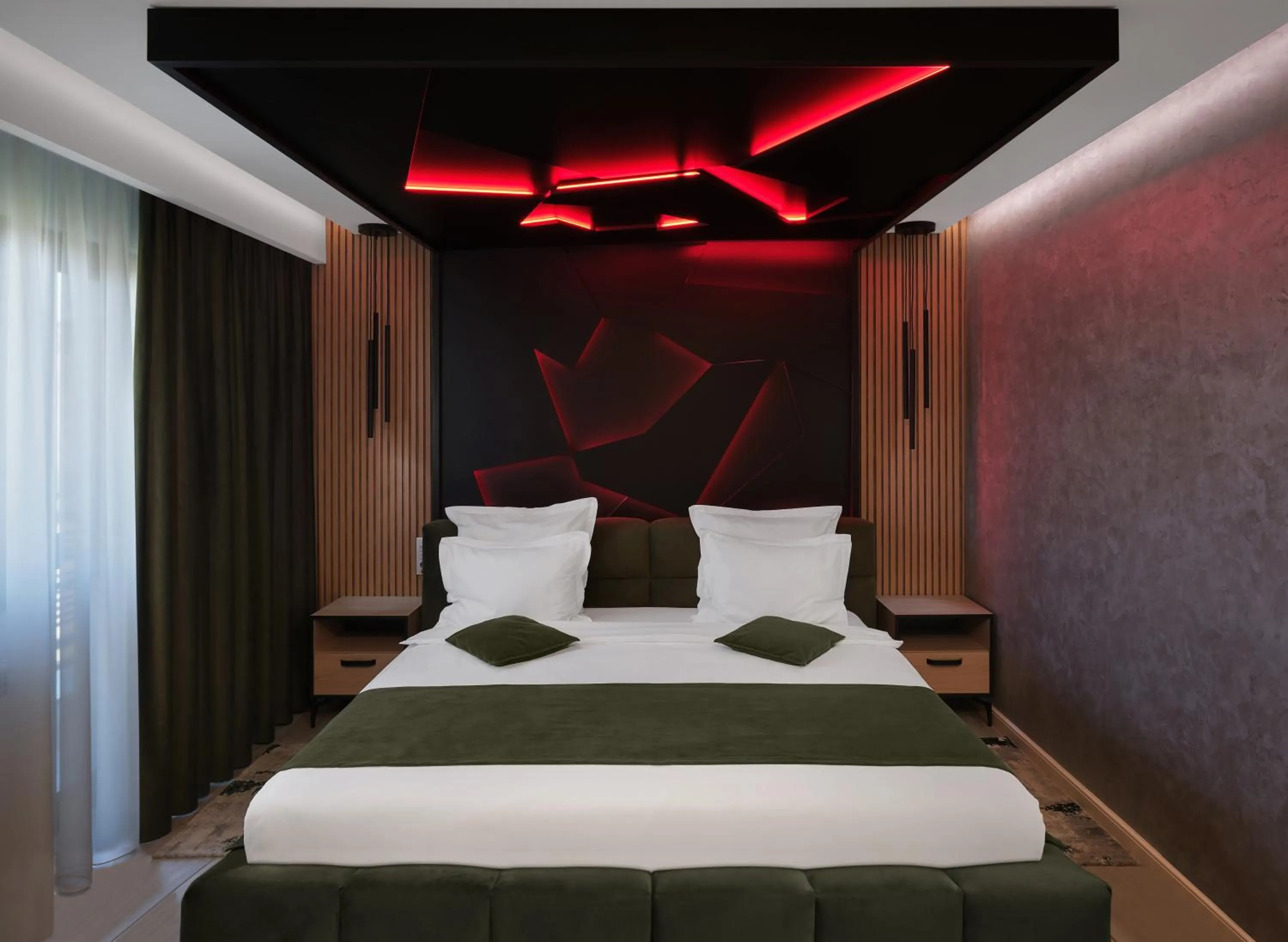 Bed in MONARC Boutique ApartHotel - SELF CHECK-IN