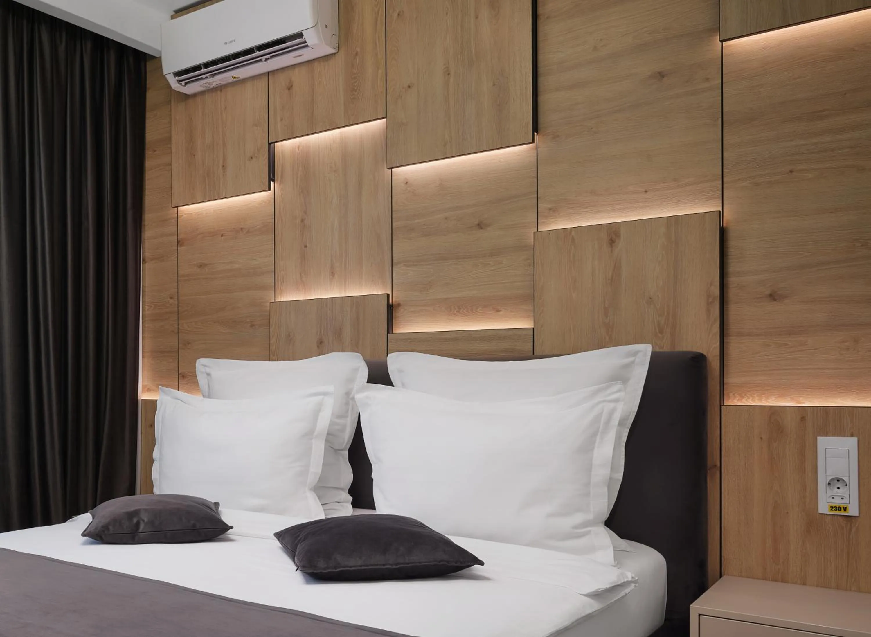 Bed in MONARC Boutique ApartHotel - SELF CHECK-IN