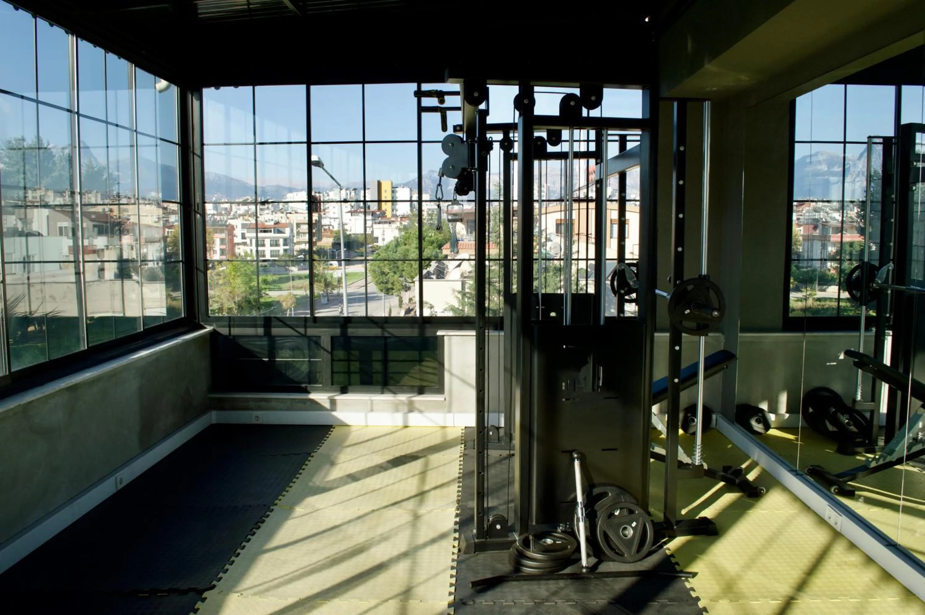 Fitness centre/facilities in Basel Hotel