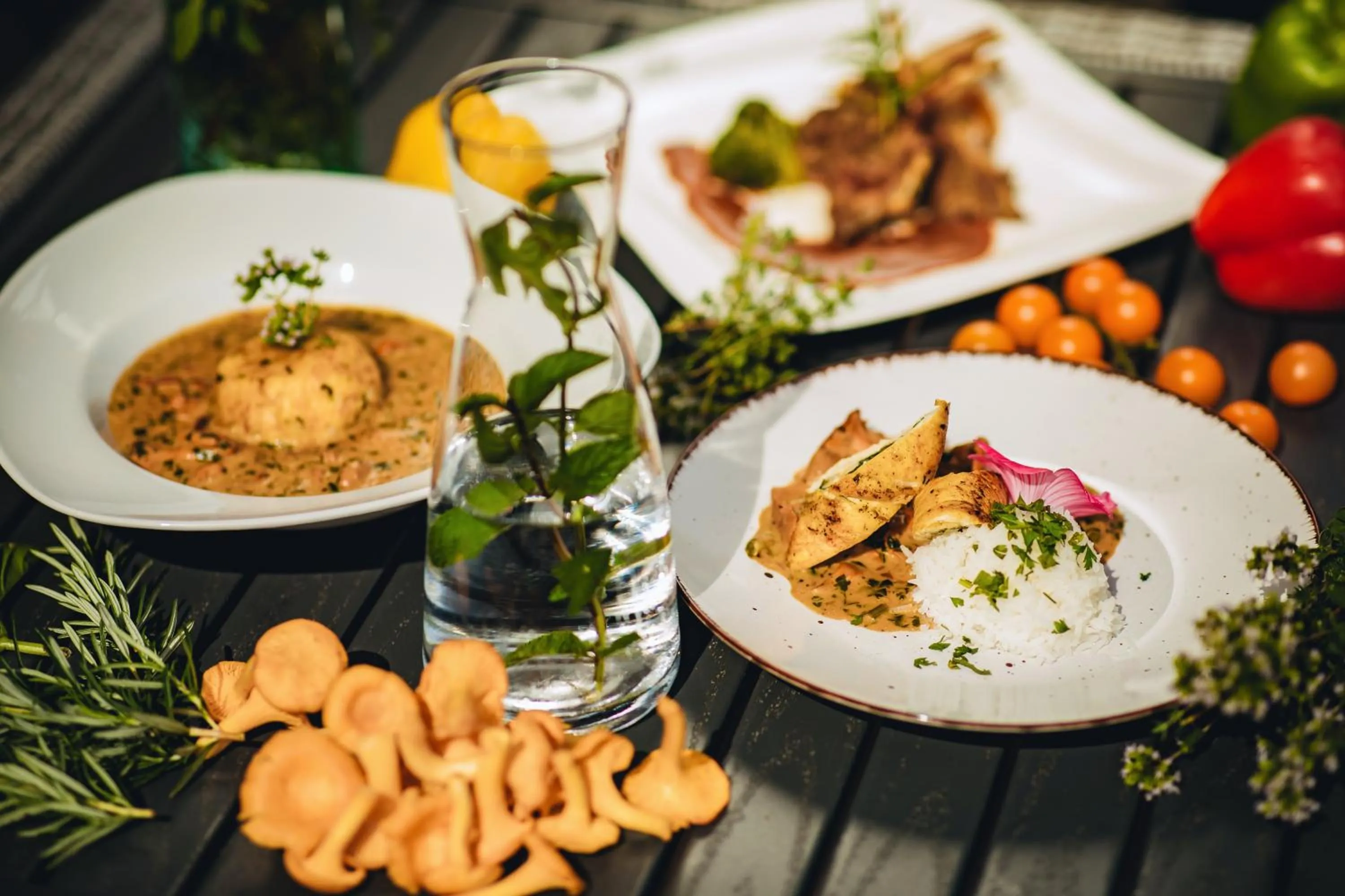 Food and drinks in Der Almblick