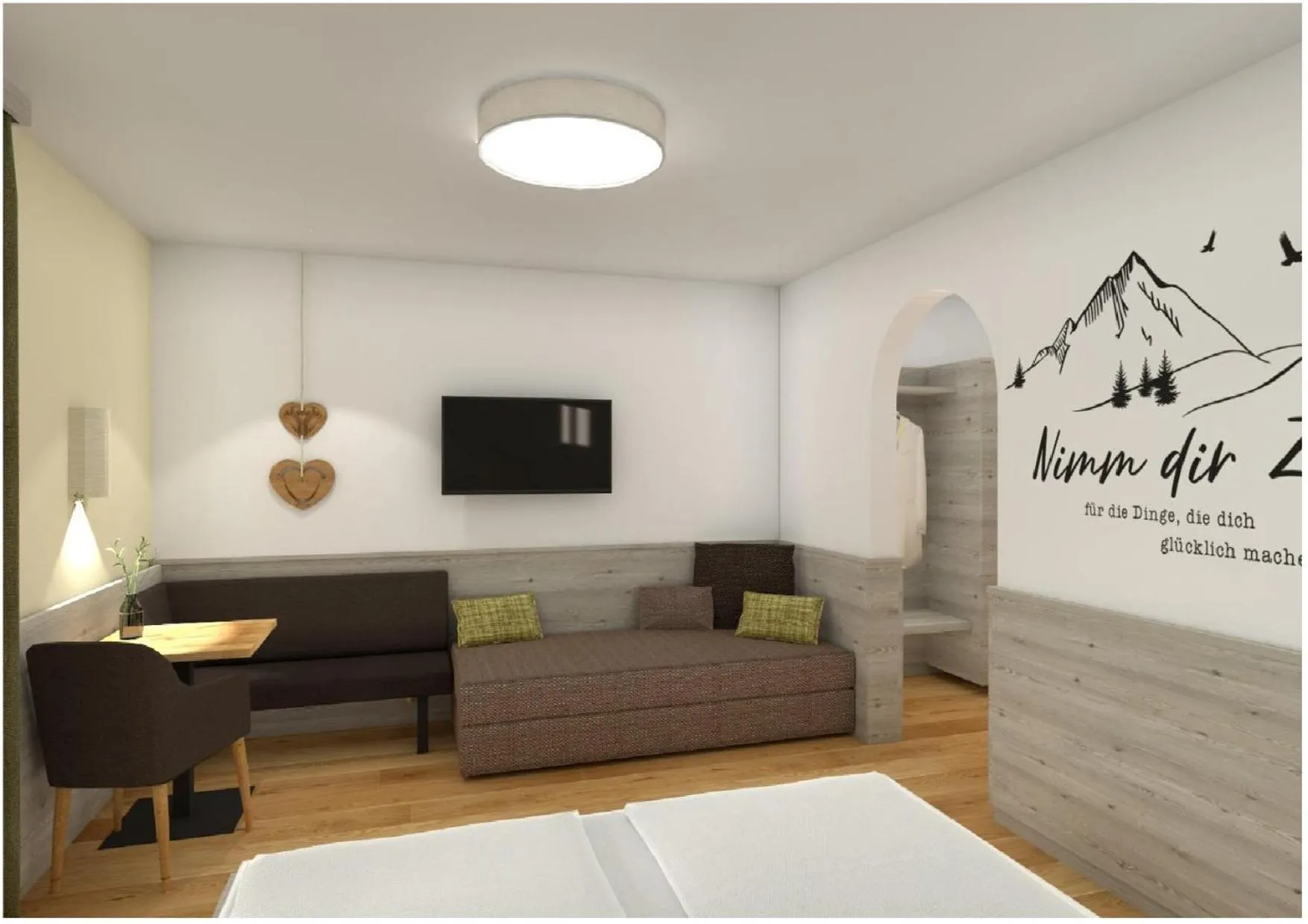 Photo of the whole room in Der Almblick