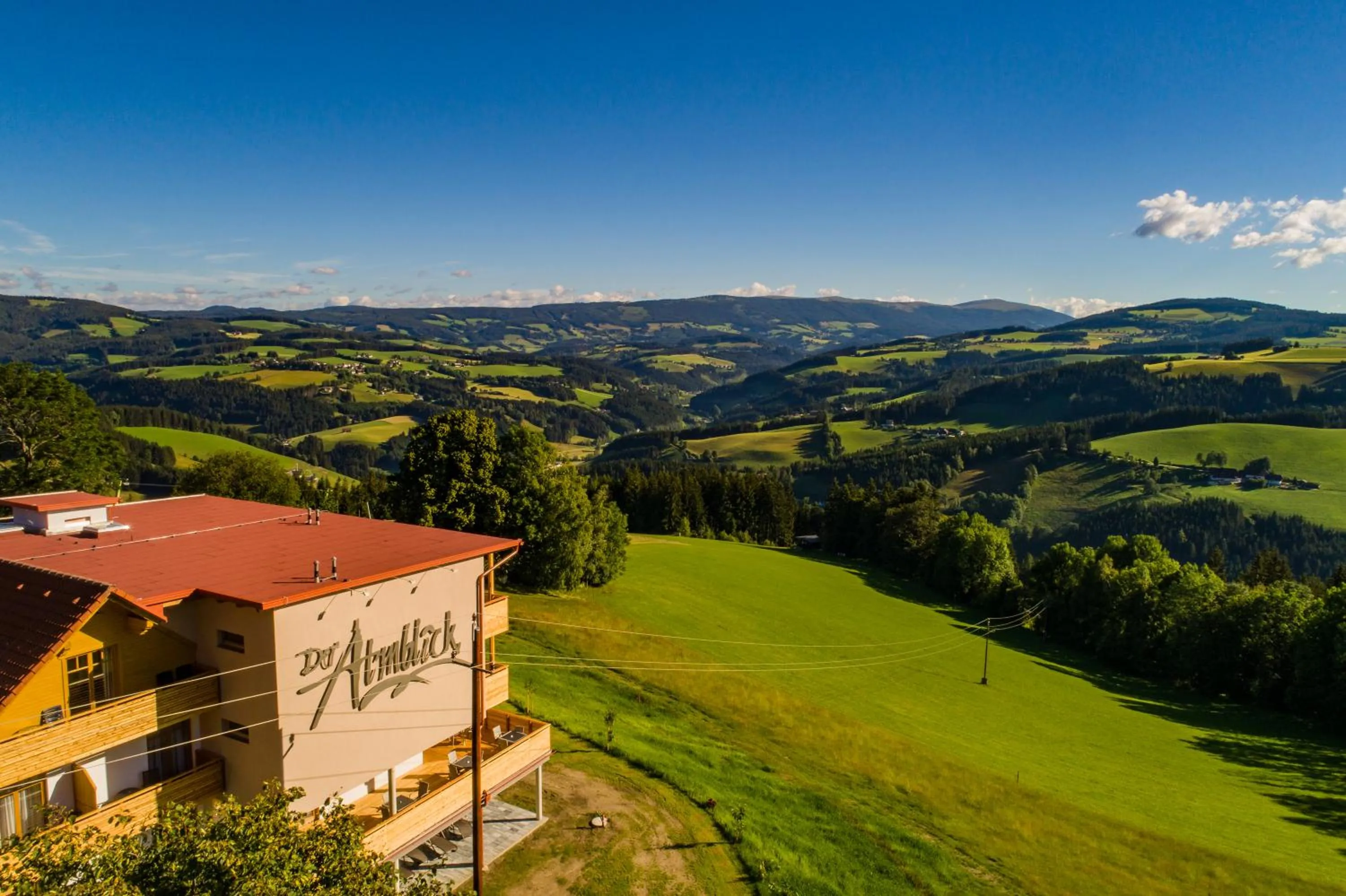 Bird's eye view in Der Almblick