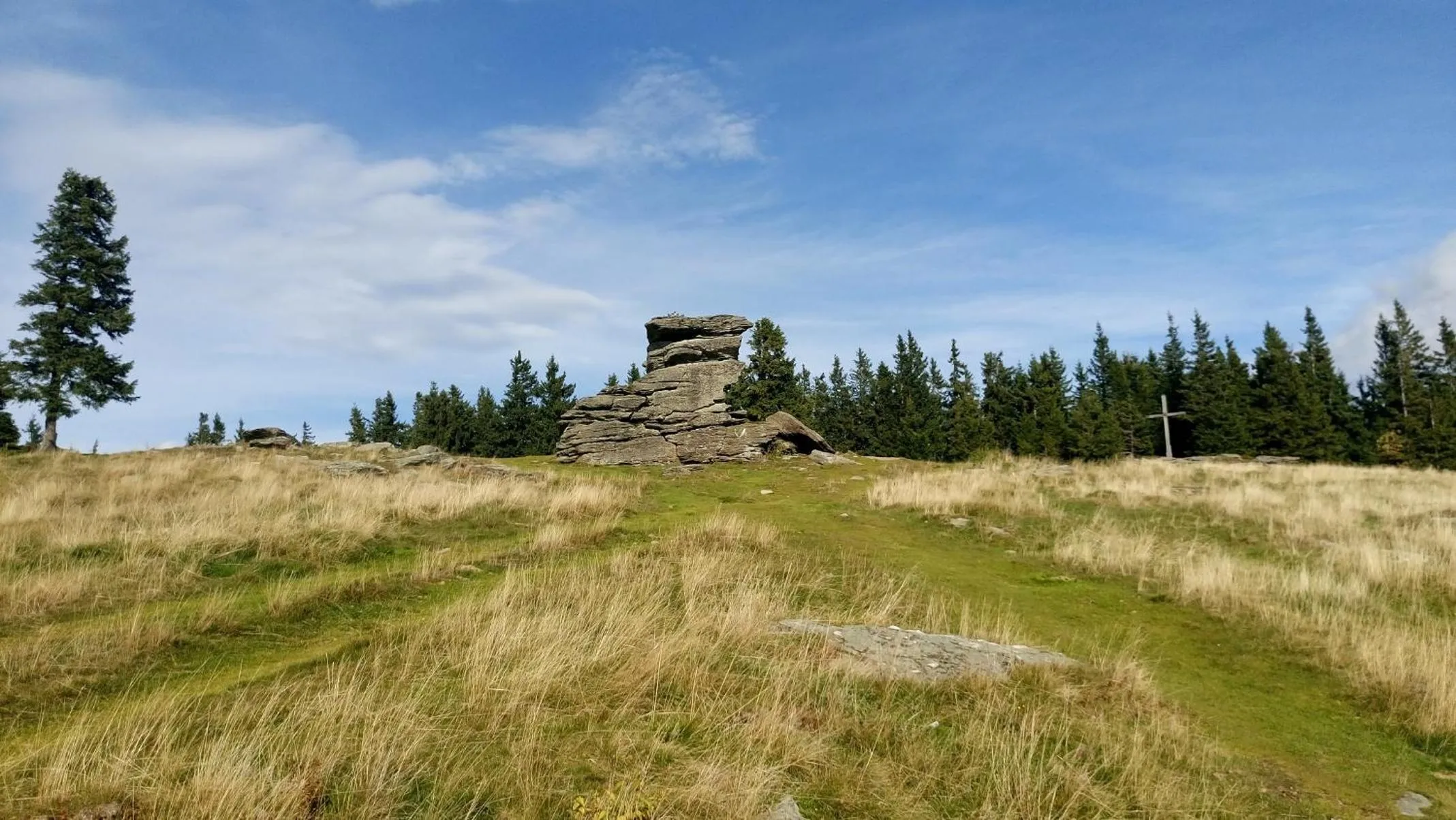 Hiking in Der Almblick