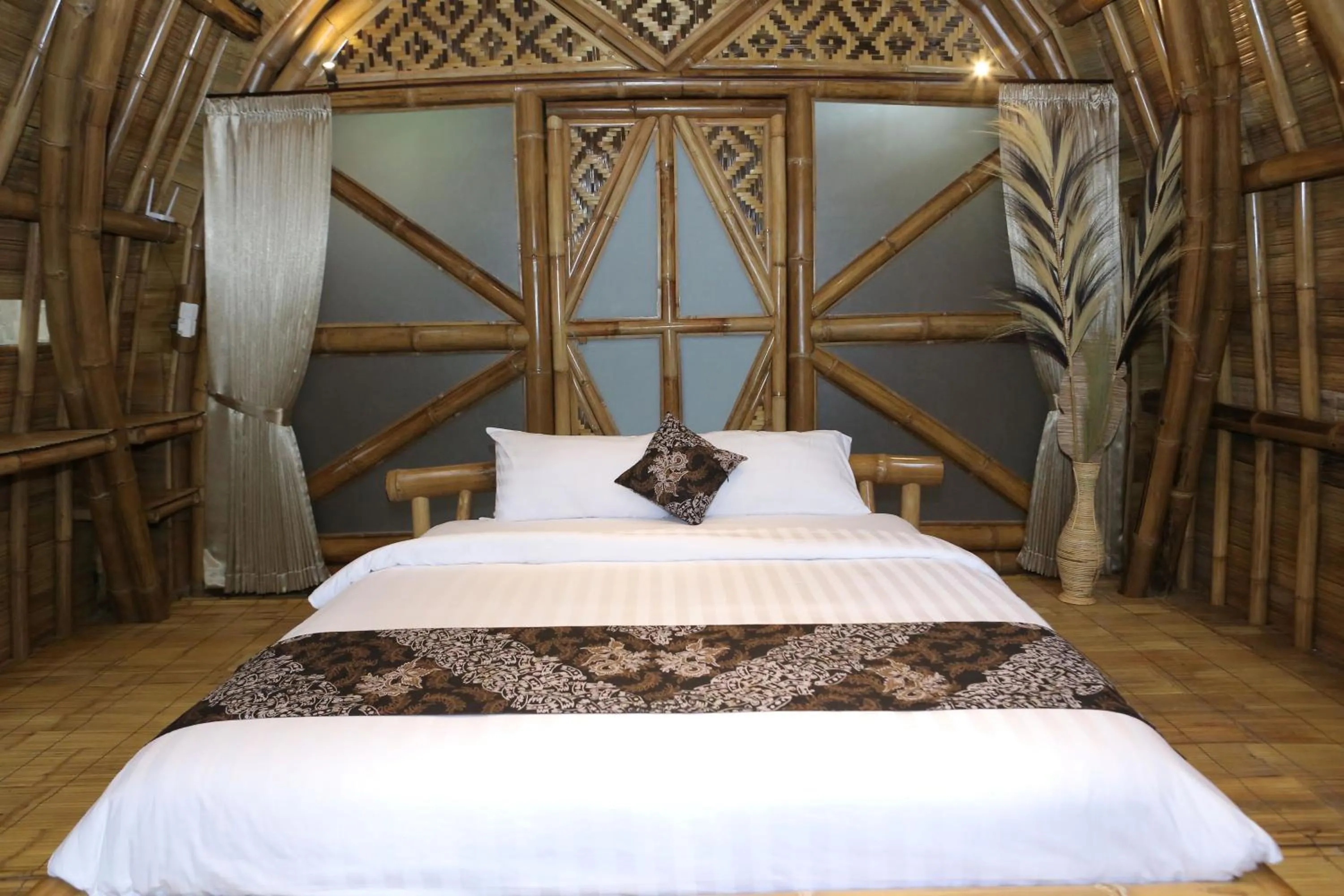 Bed in The Osing Bamboo Resort - a LIBERTA Collection