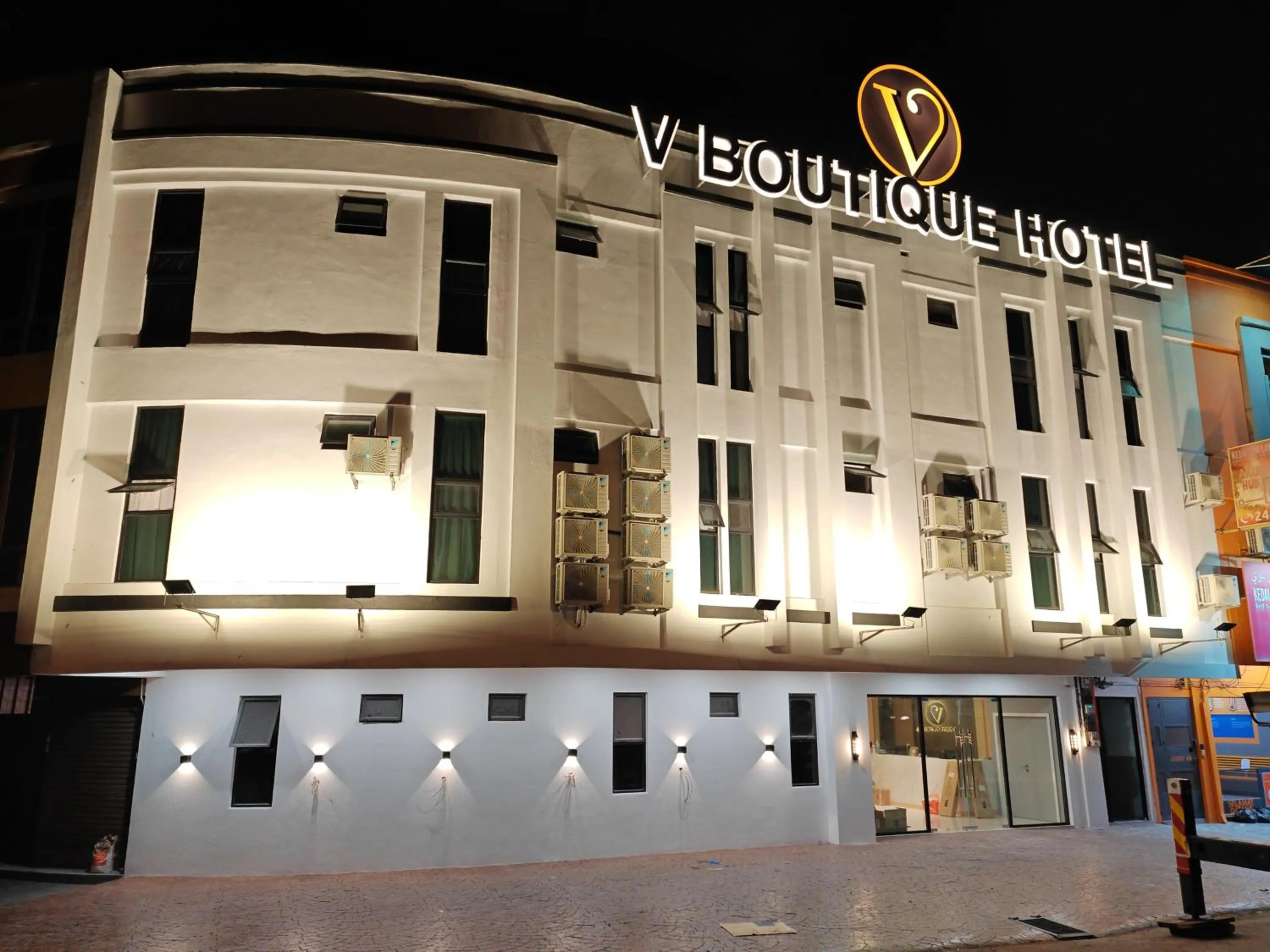 Property building in V Boutique Hotel Seremban