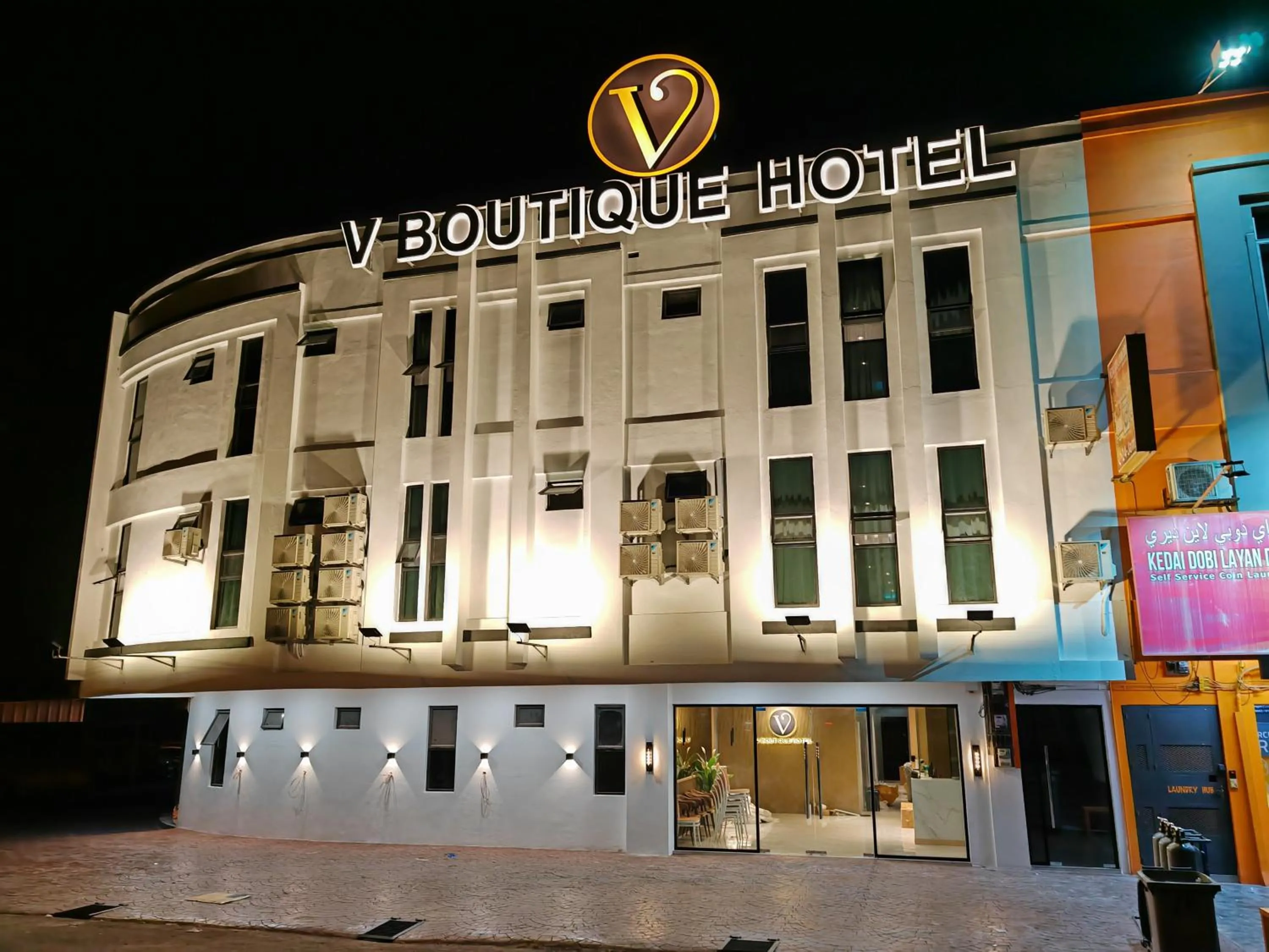 Property building in V Boutique Hotel Seremban