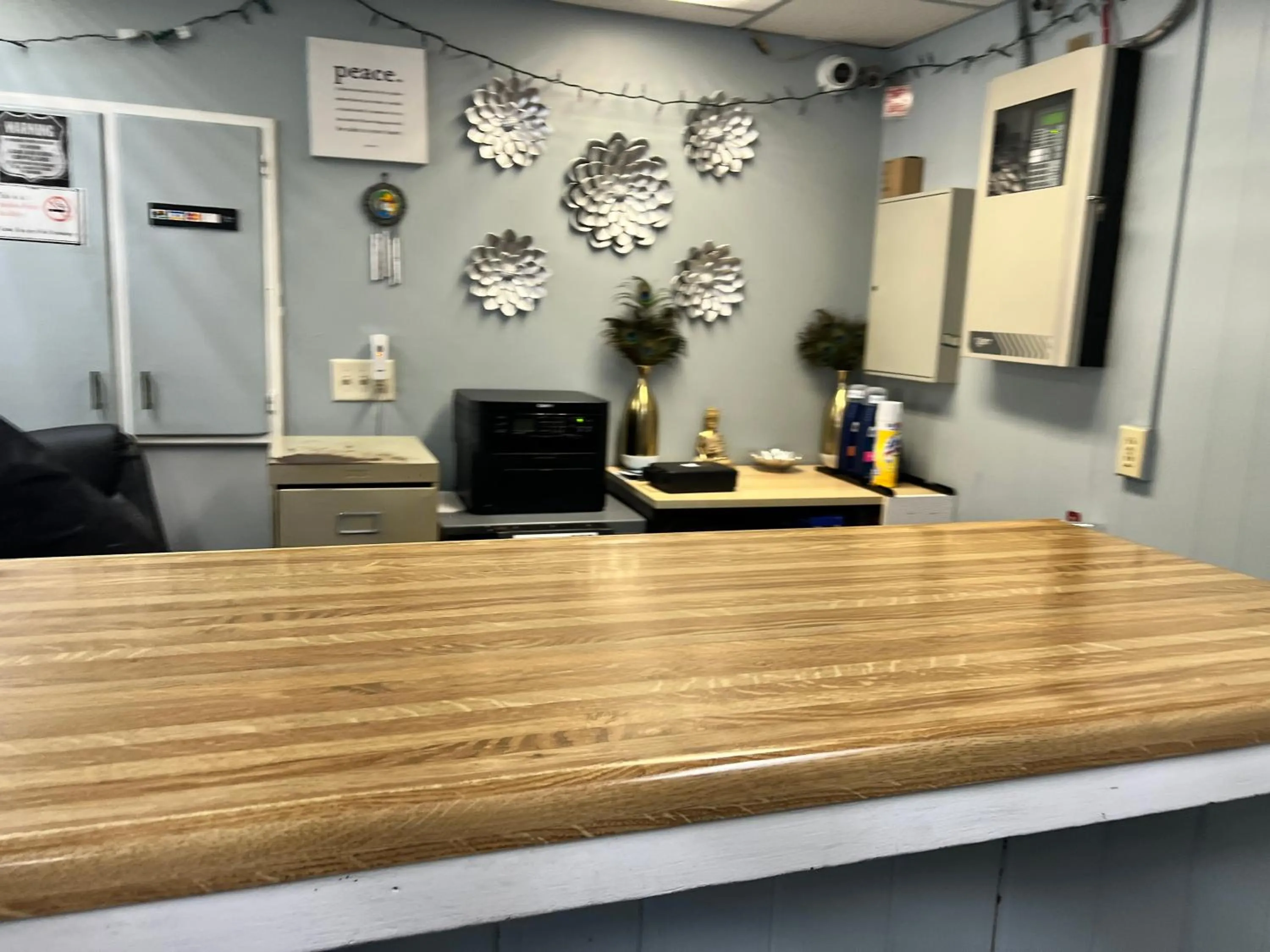 Lobby or reception in Clayton House Motel