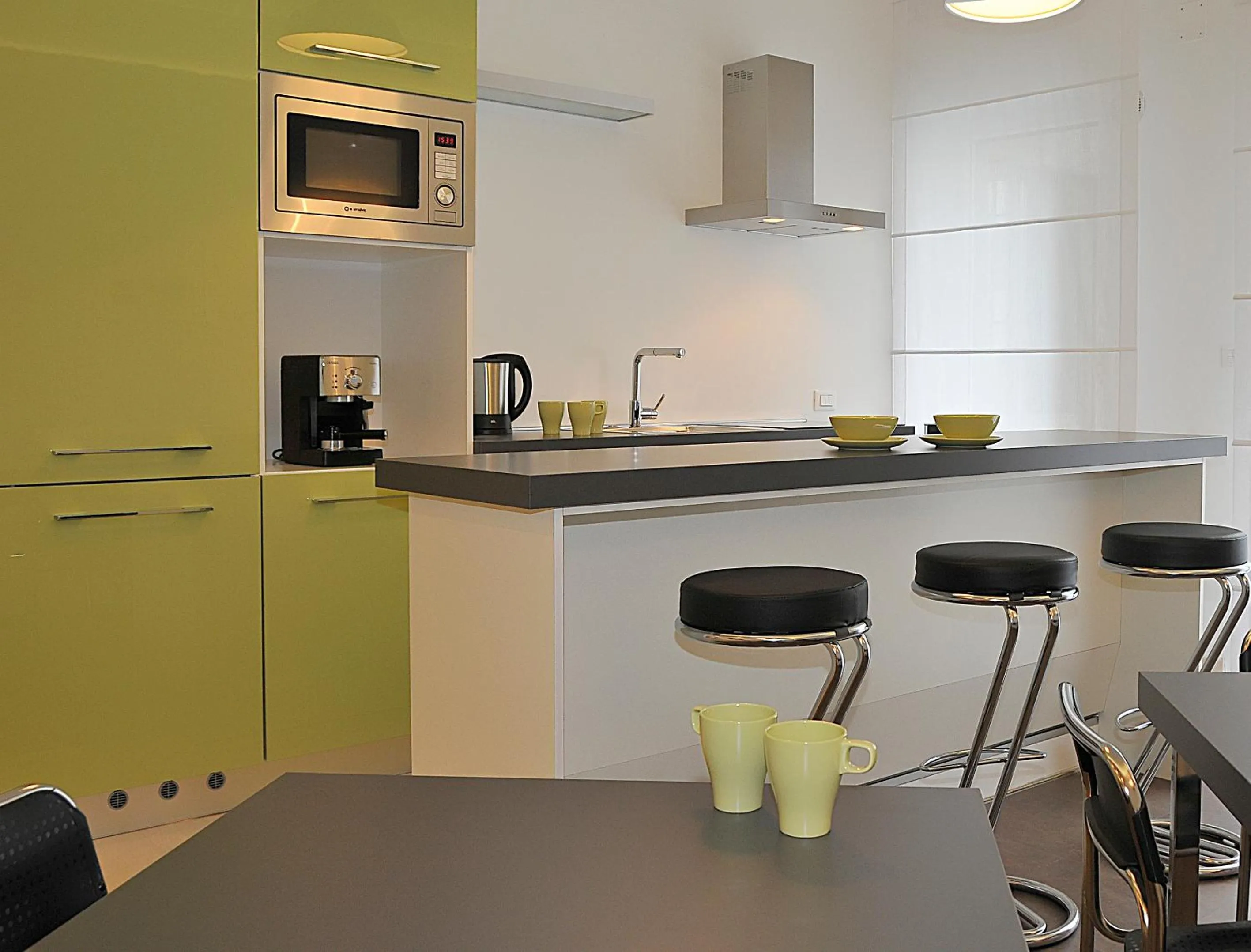 Communal kitchen in Le Stanze Sul Corso