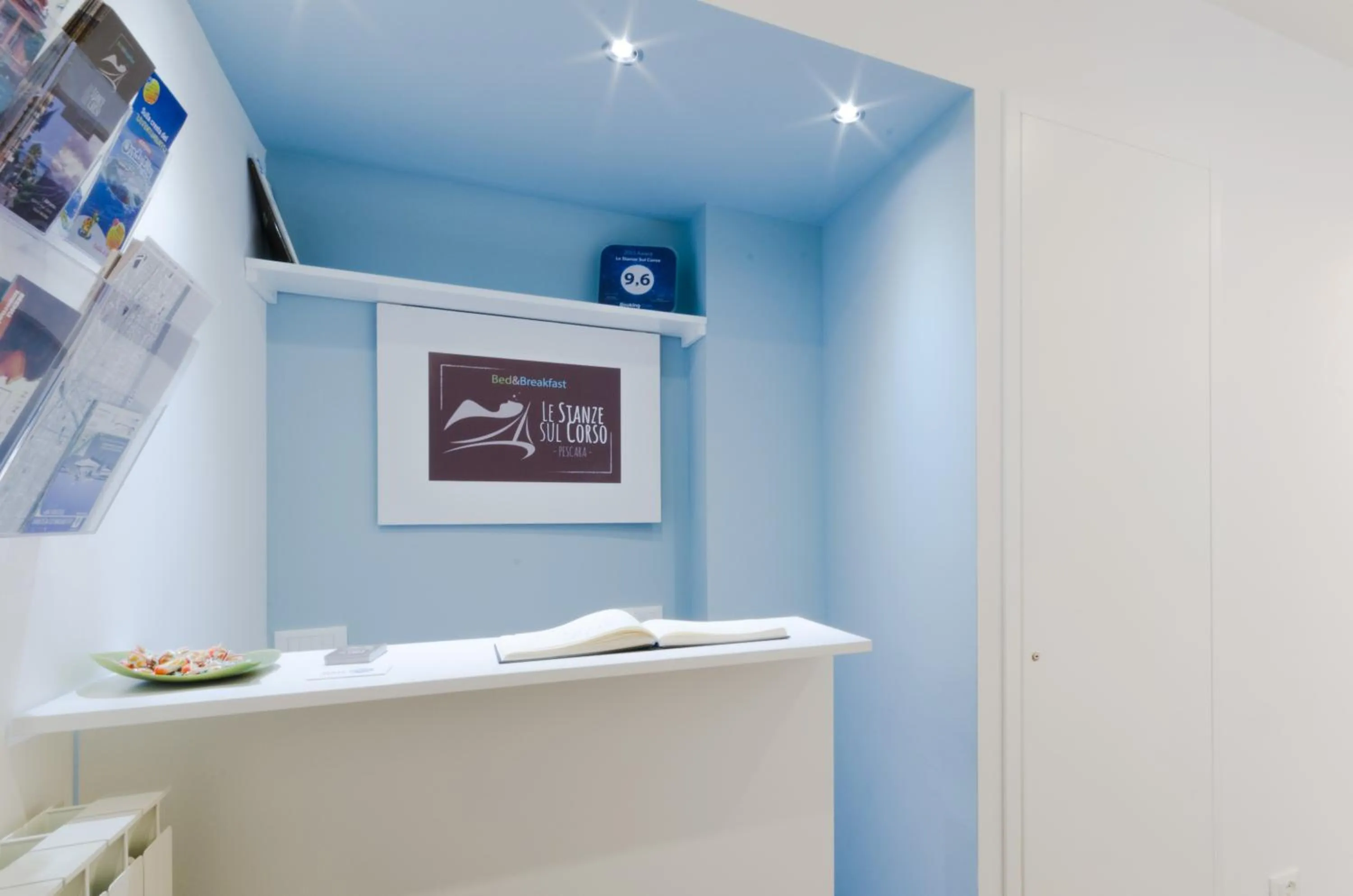 Lobby or reception in Le Stanze Sul Corso