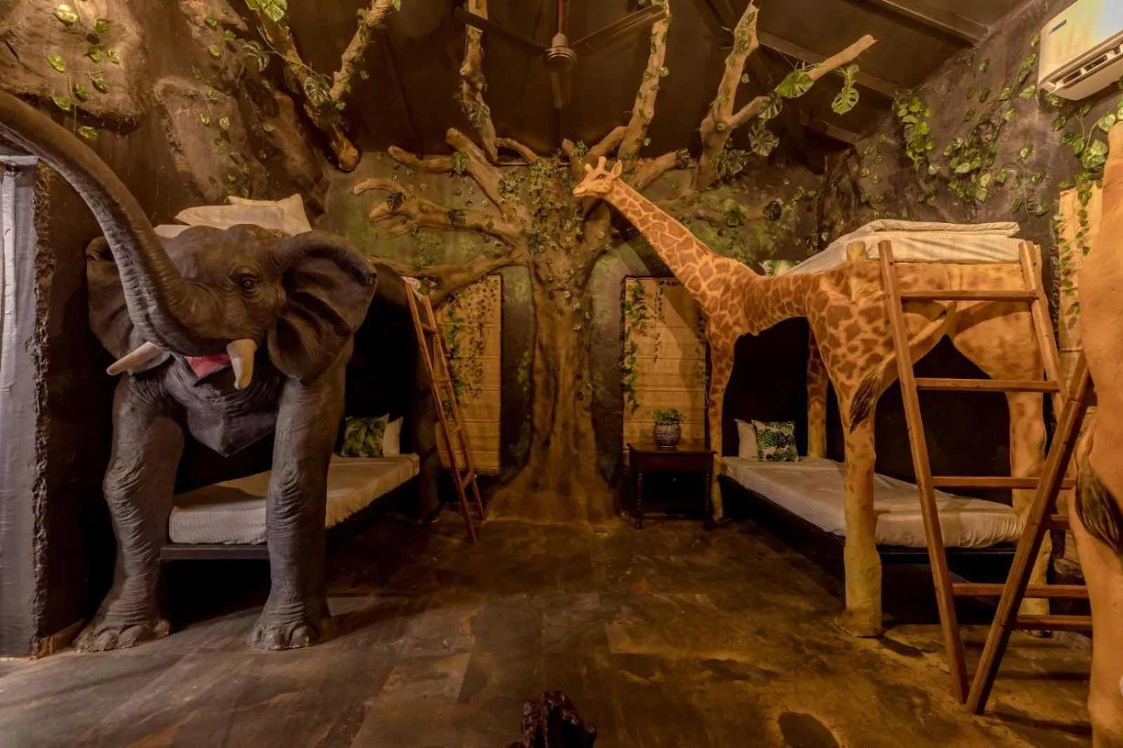 Bed in Dio Regaalo Theme Resort, Ratnagiri