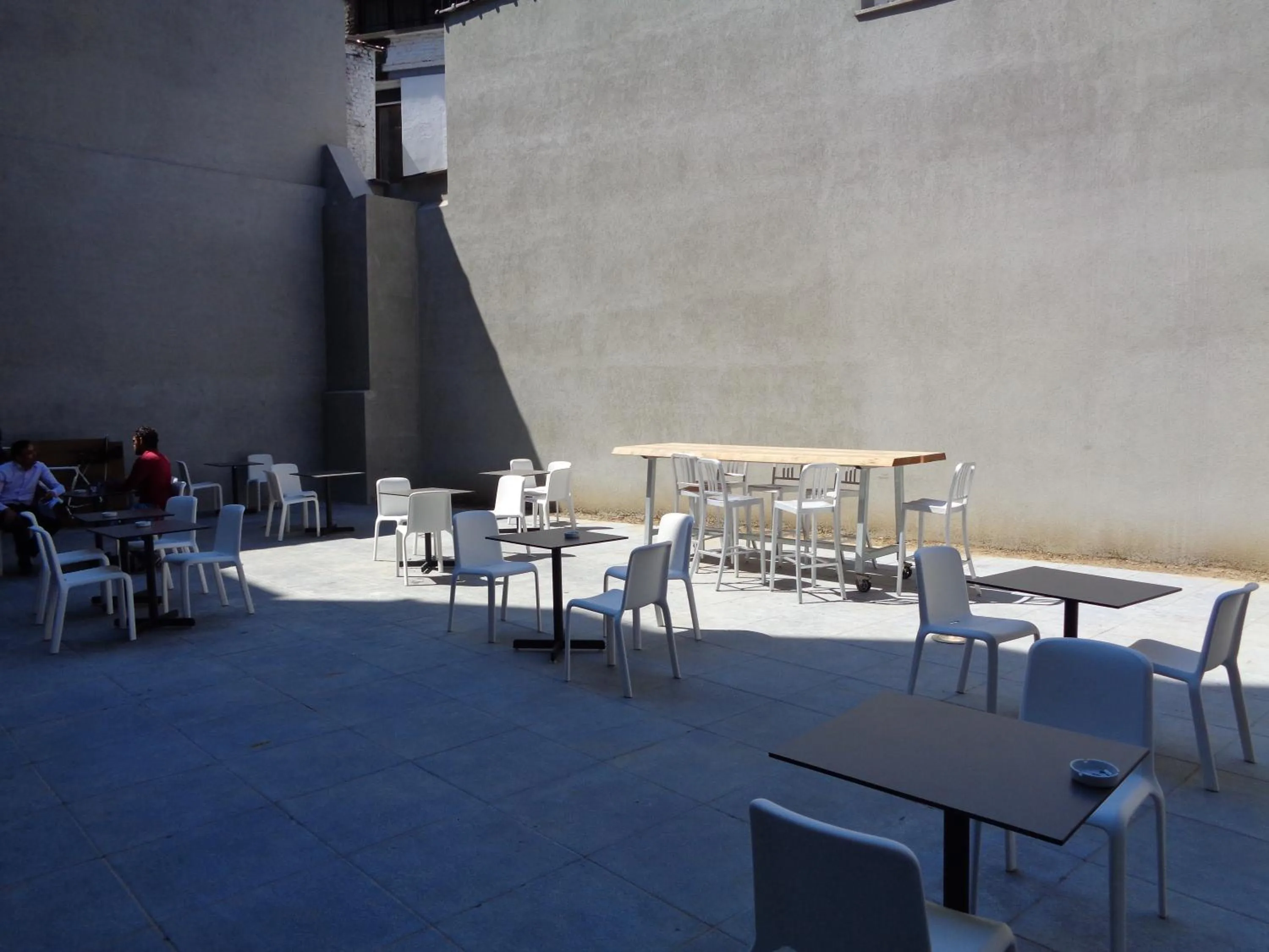 Balcony/Terrace in Brxxl 5 City Centre Hostel