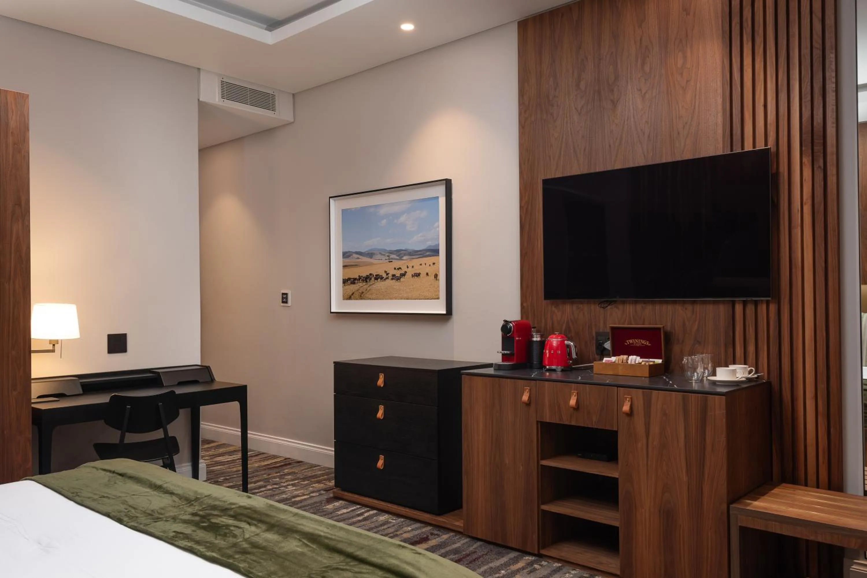 Bed in Anfani Boutique Hotel