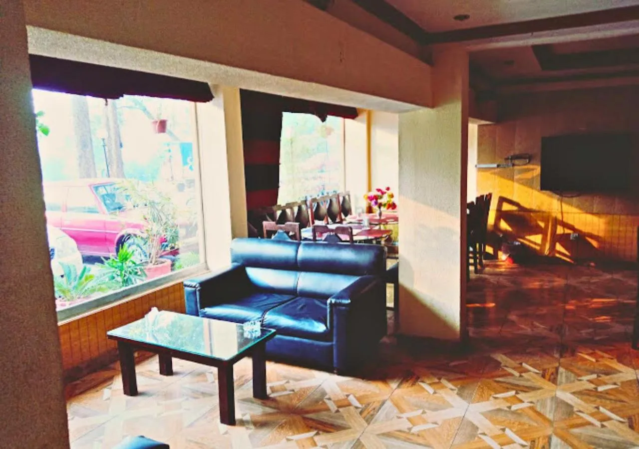 Communal lounge/ TV room in New Islamabad Hotel