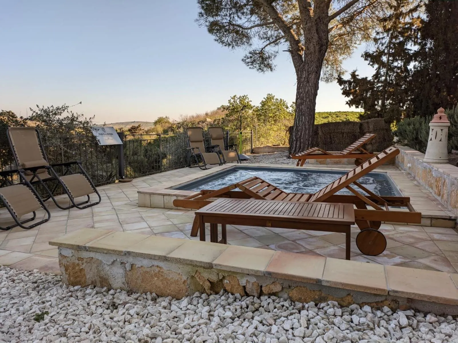 Natural landscape in Feudo Del Biviere