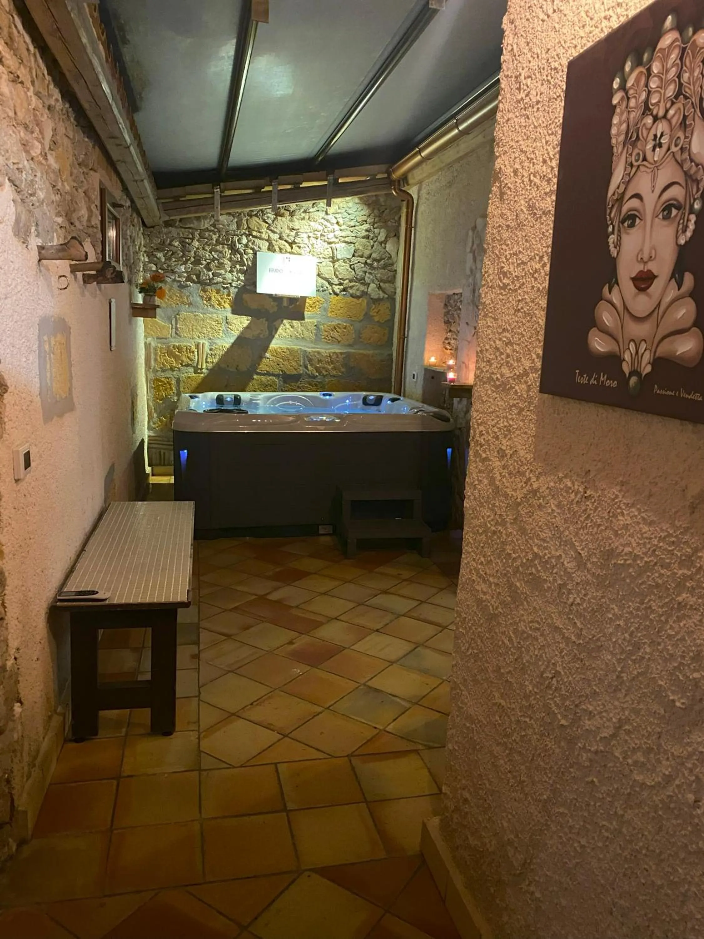 Sauna, Bed in Feudo Del Biviere