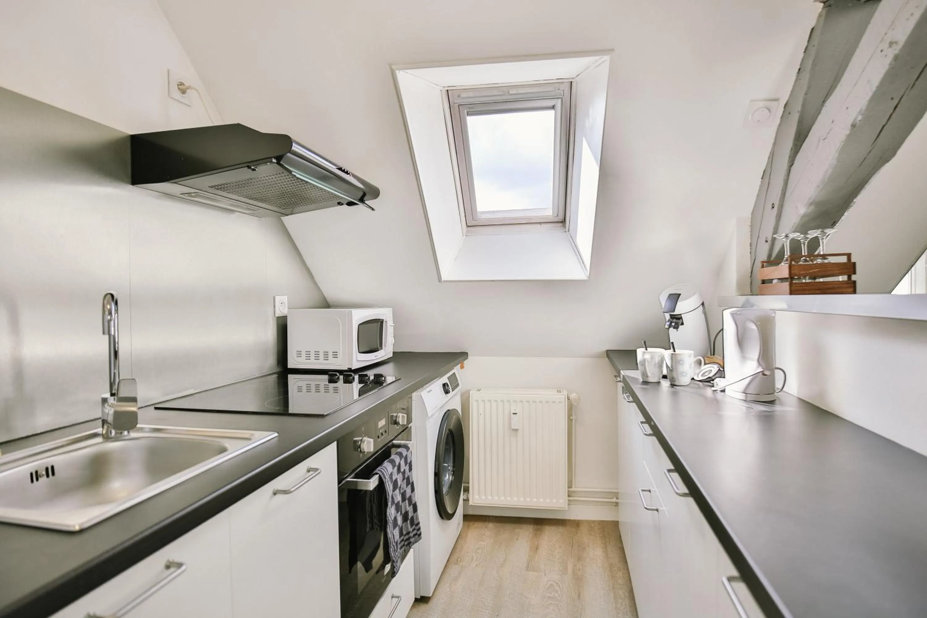 Kitchen or kitchenette in Le Bel-Air AVALLON