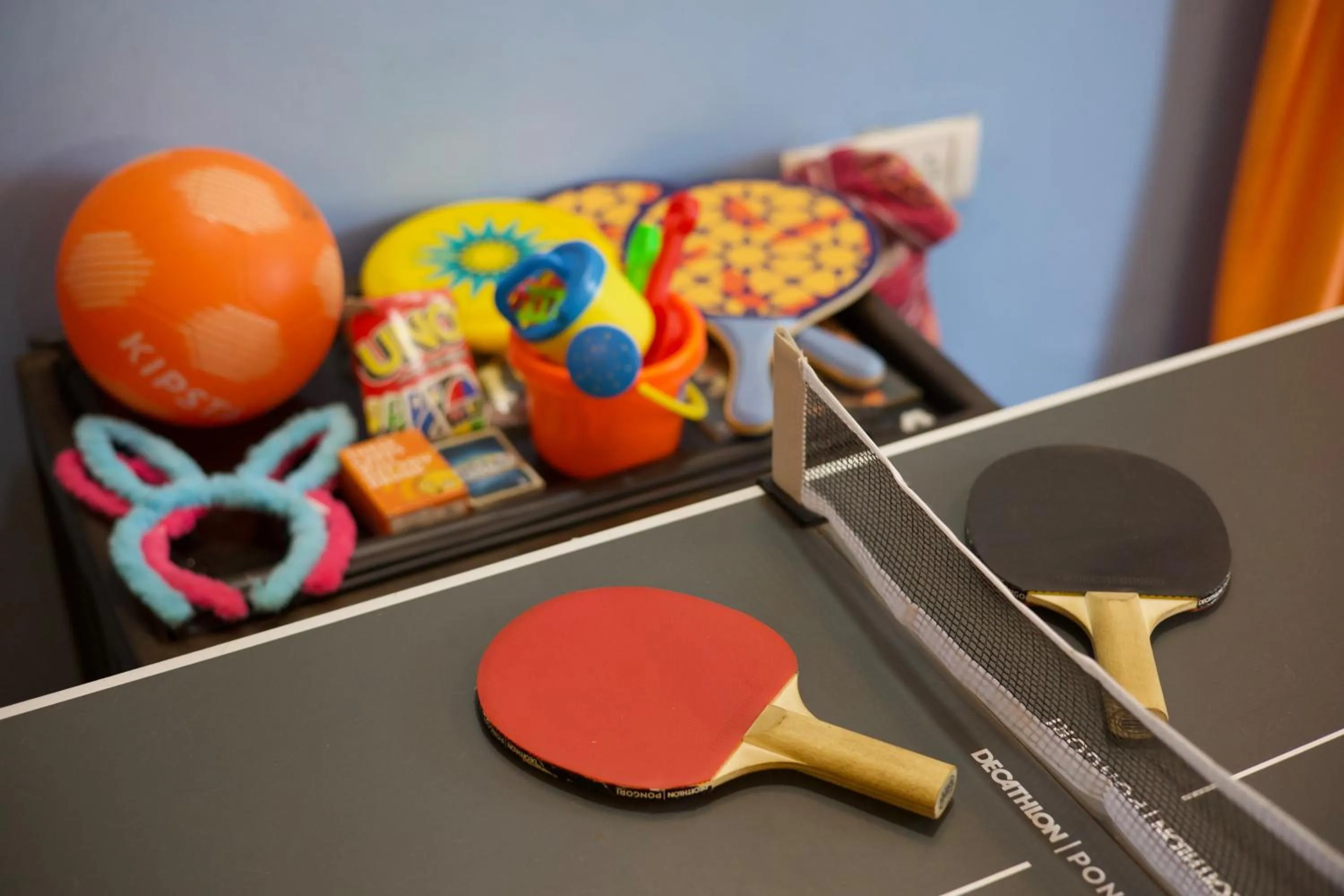 Game Room in Last Minute Trip Hostel Morjim-By The Sea