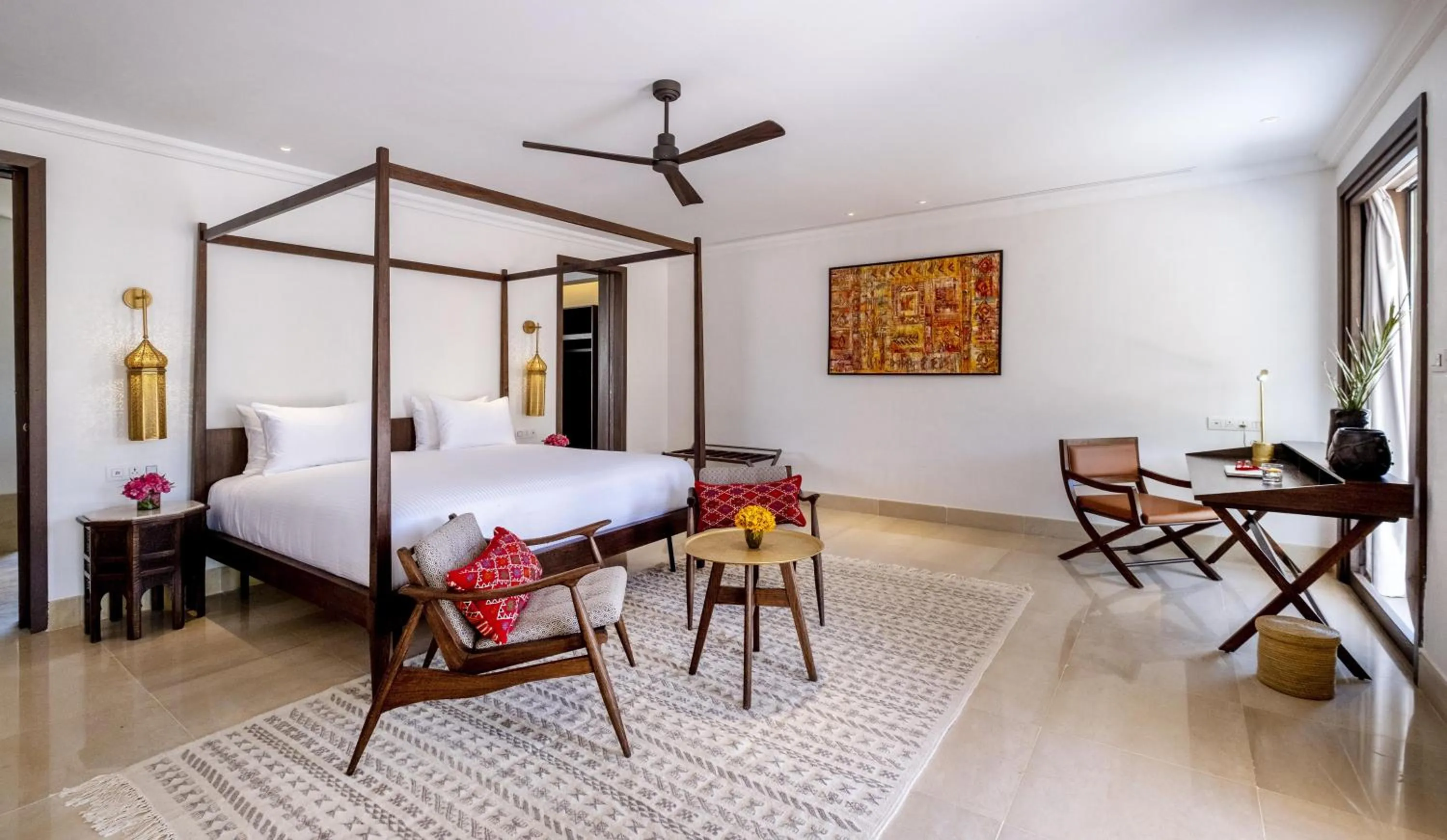 Bedroom, Bed in The Residence Douz