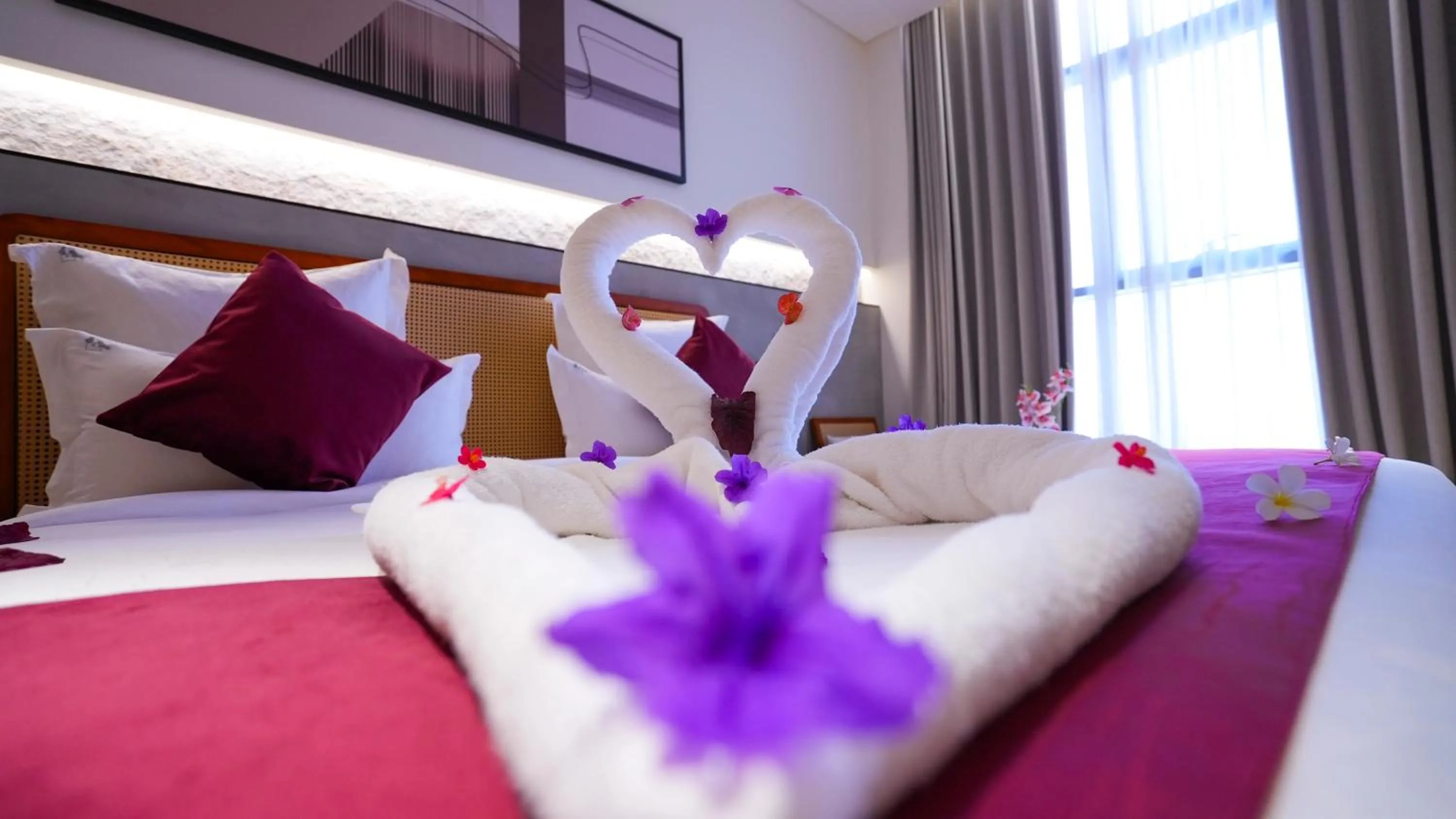 Bed in Vivian Park El Raeid Hotel