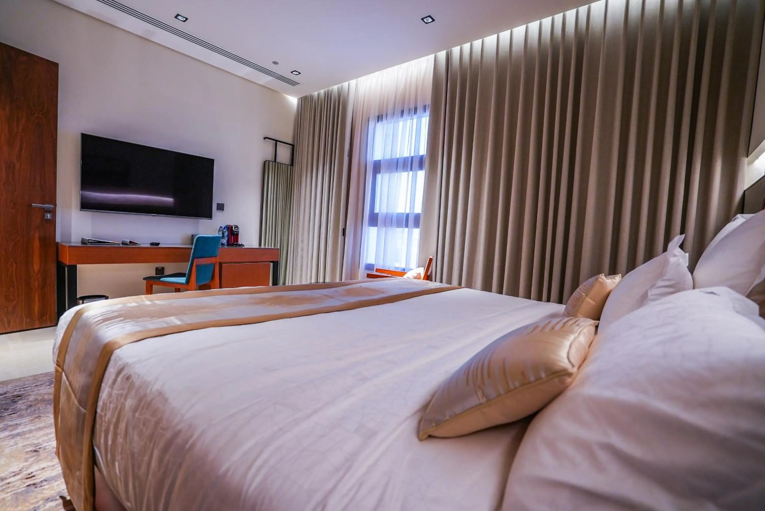 Bed in Vivian Park El Raeid Hotel