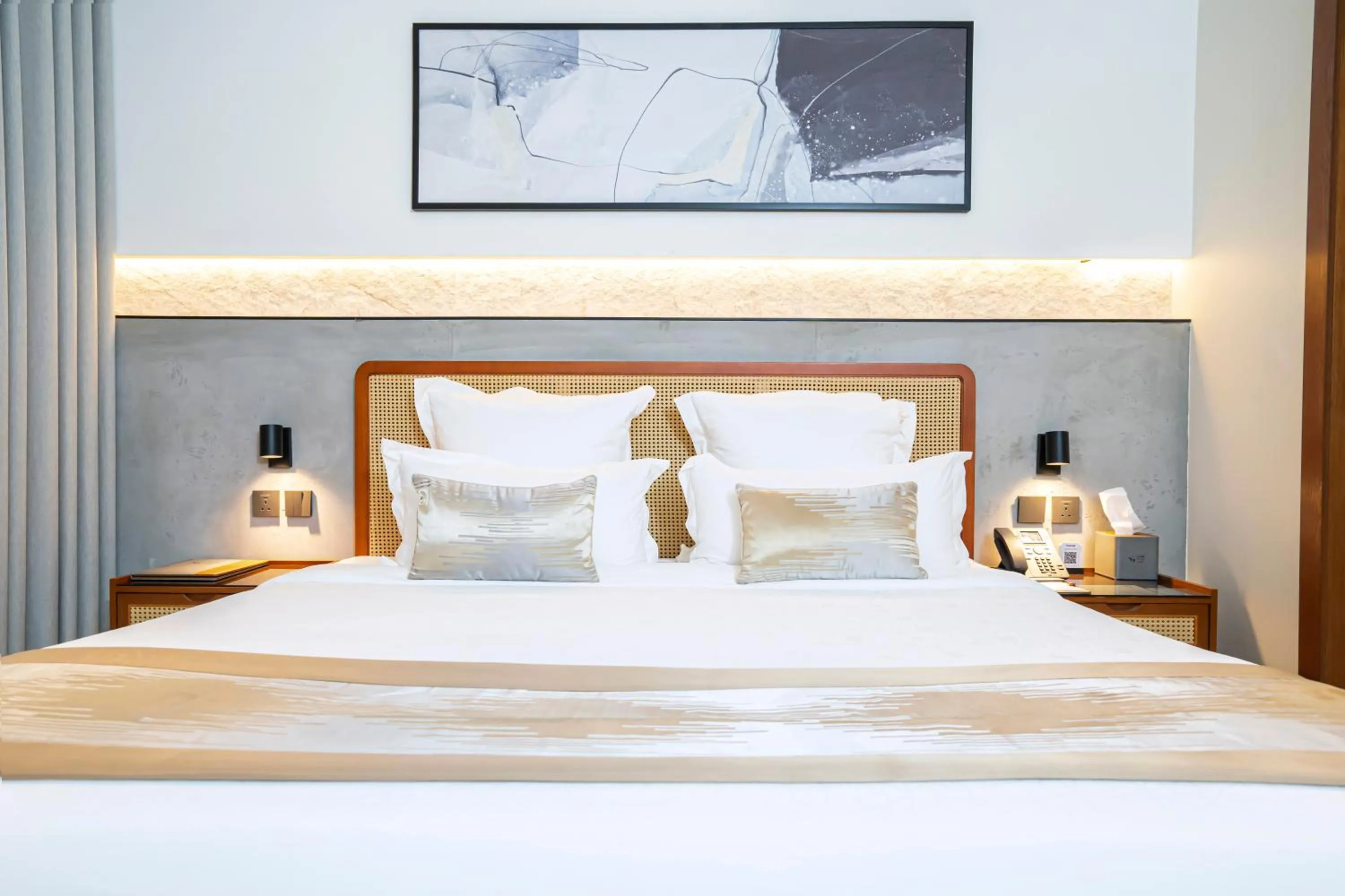 Bed in Vivian Park El Raeid Hotel