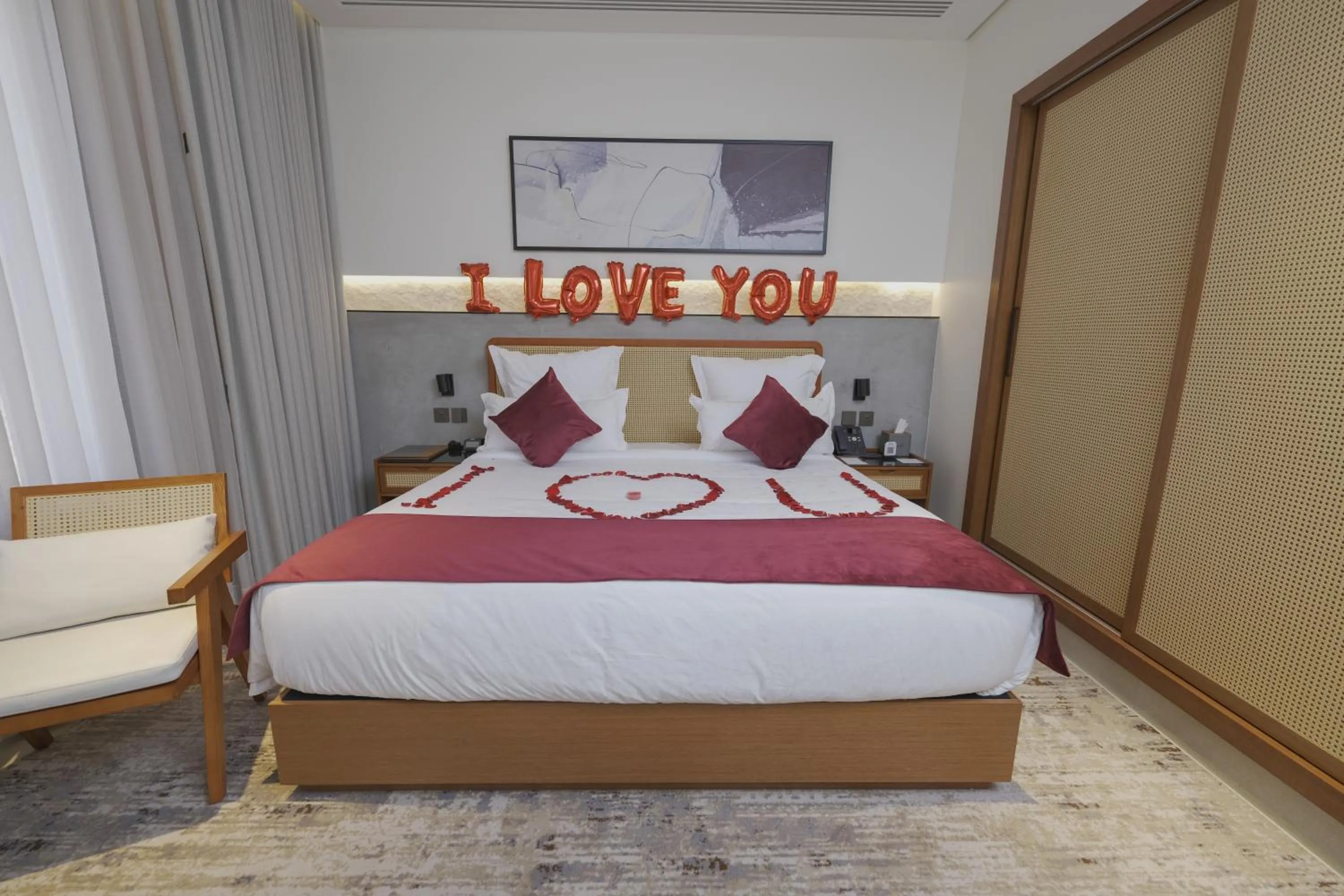 Bed in Vivian Park El Raeid Hotel