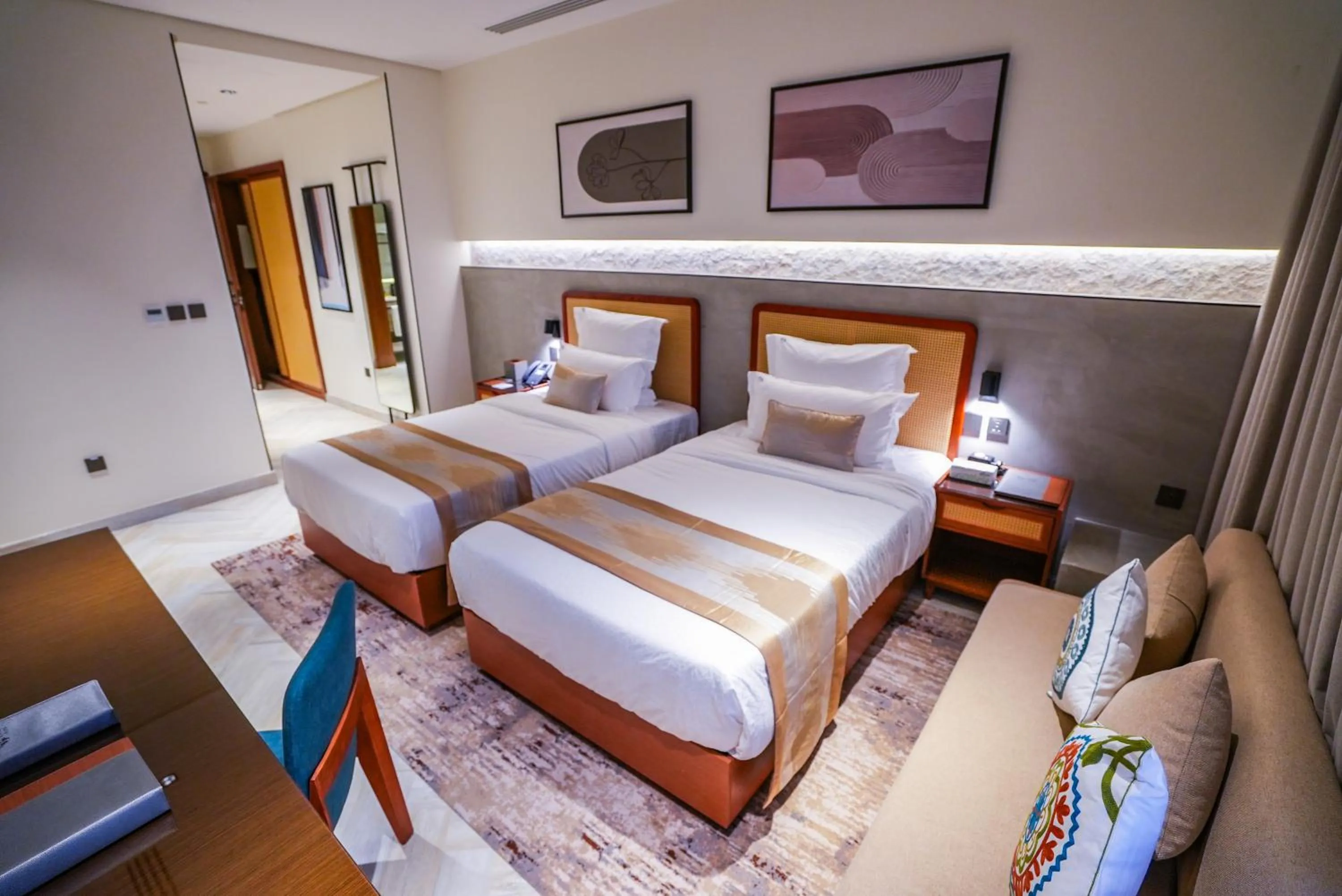 Bed in Vivian Park El Raeid Hotel