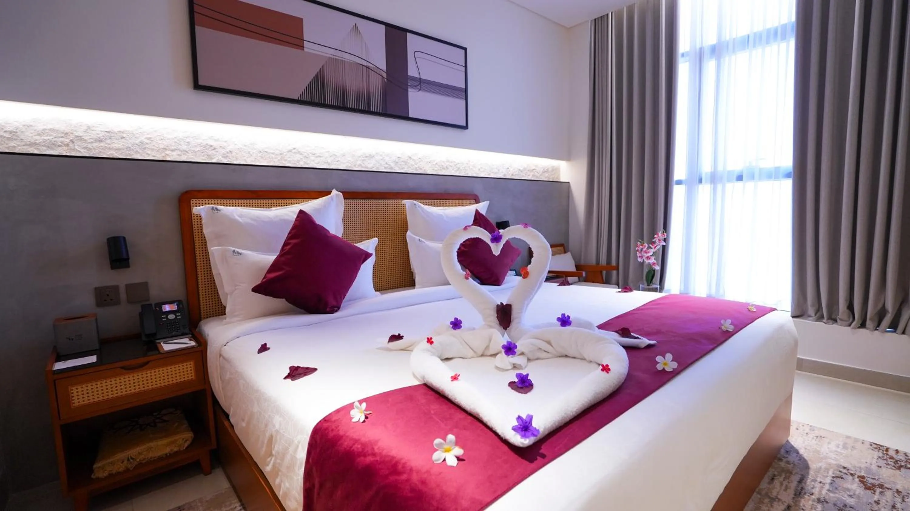 Bed in Vivian Park El Raeid Hotel