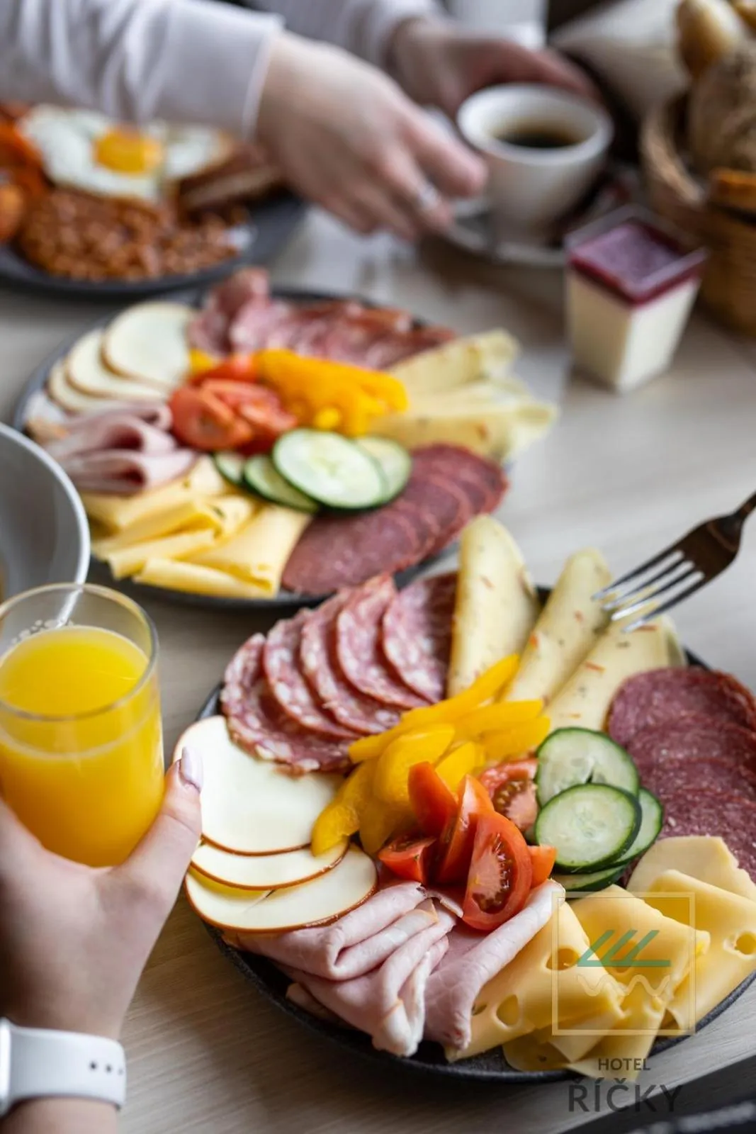 Breakfast in Wellness Hotel Říčky