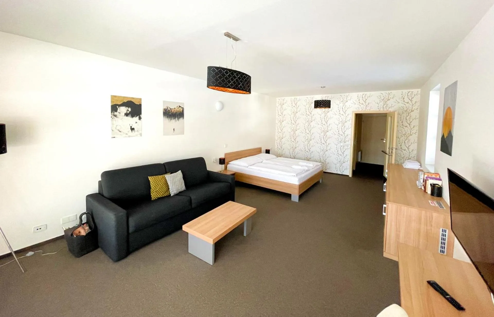 Photo of the whole room, Bed in Wellness Hotel Říčky