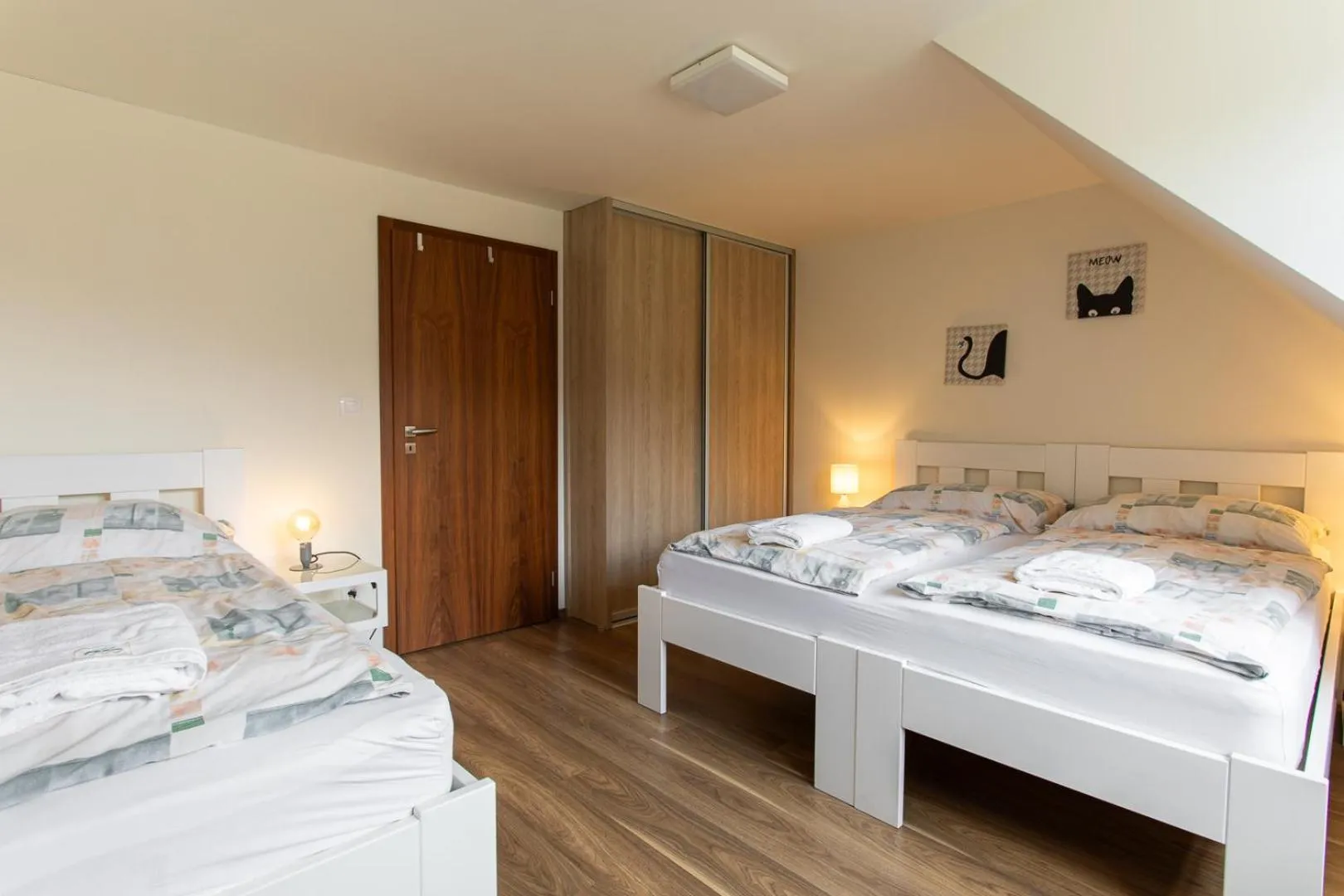 Bed in Wellness Hotel Říčky