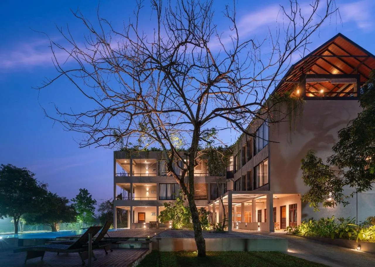 Property building in Thimbiri Wewa Resort Wilpattu