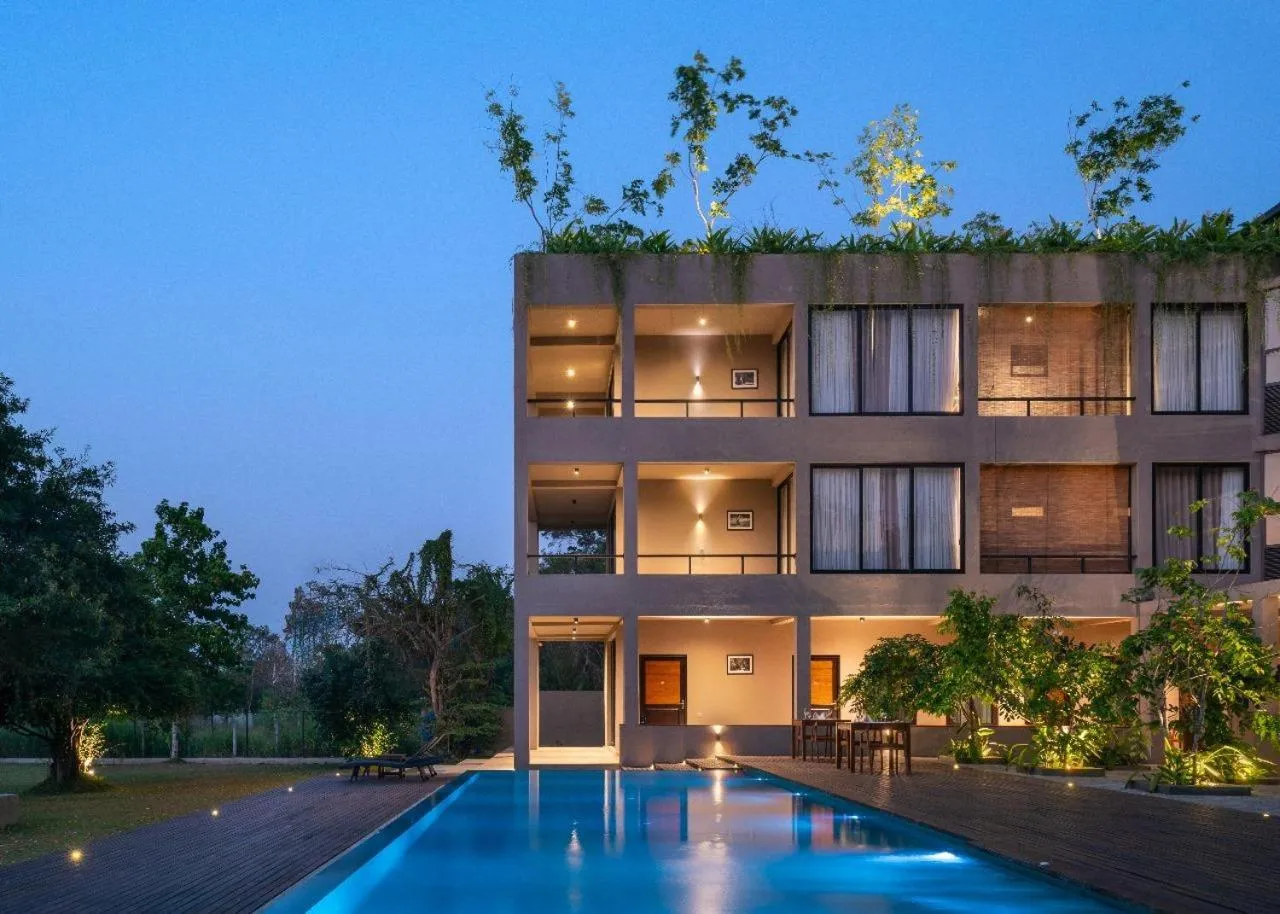 Property building in Thimbiri Wewa Resort Wilpattu