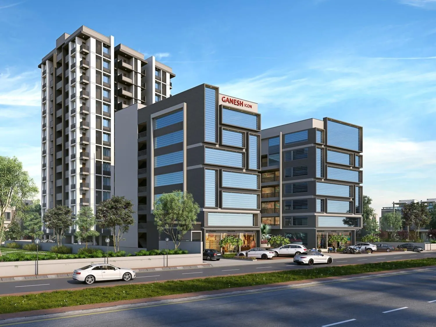 Property building in Hotel Marigold Naroda