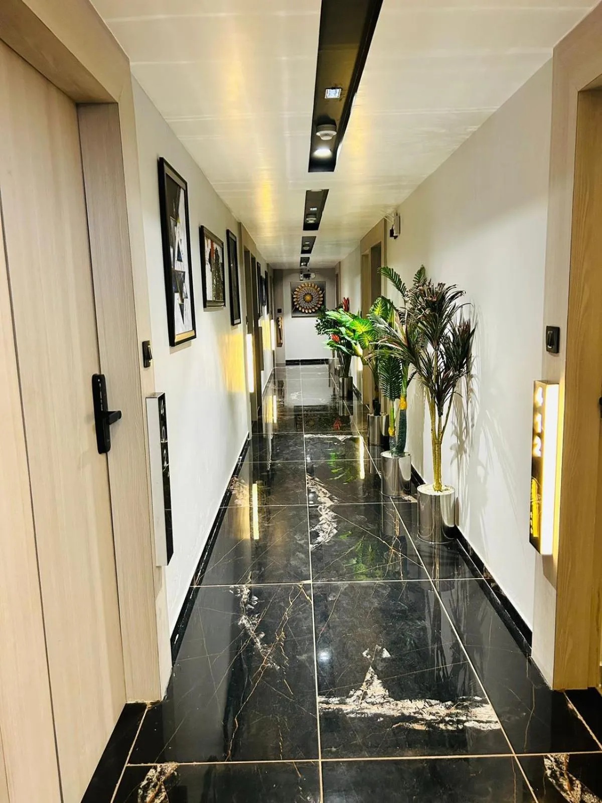 Floor plan in Hotel Marigold Naroda