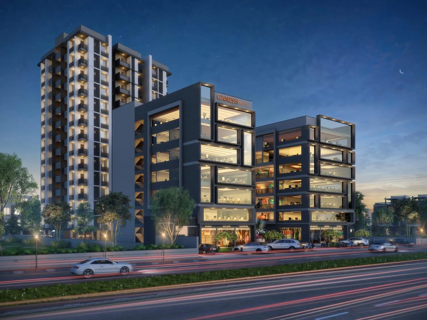 Property building in Hotel Marigold Naroda