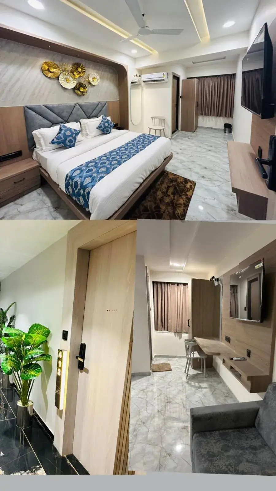 Deluxe Double Room - single occupancy in Hotel Marigold Naroda Deluxe Double Room - single occupancy in Hotel Marigold Naroda