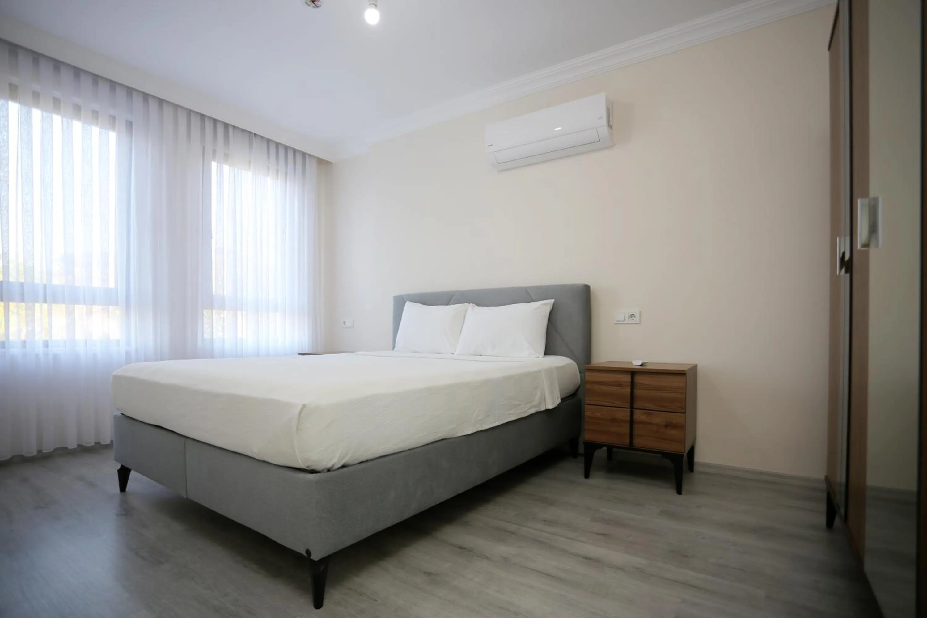 Bed in Bright House Apart