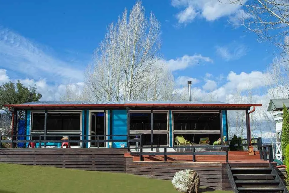 Facade/entrance in Vasilikia Mountain Farm & Retreat