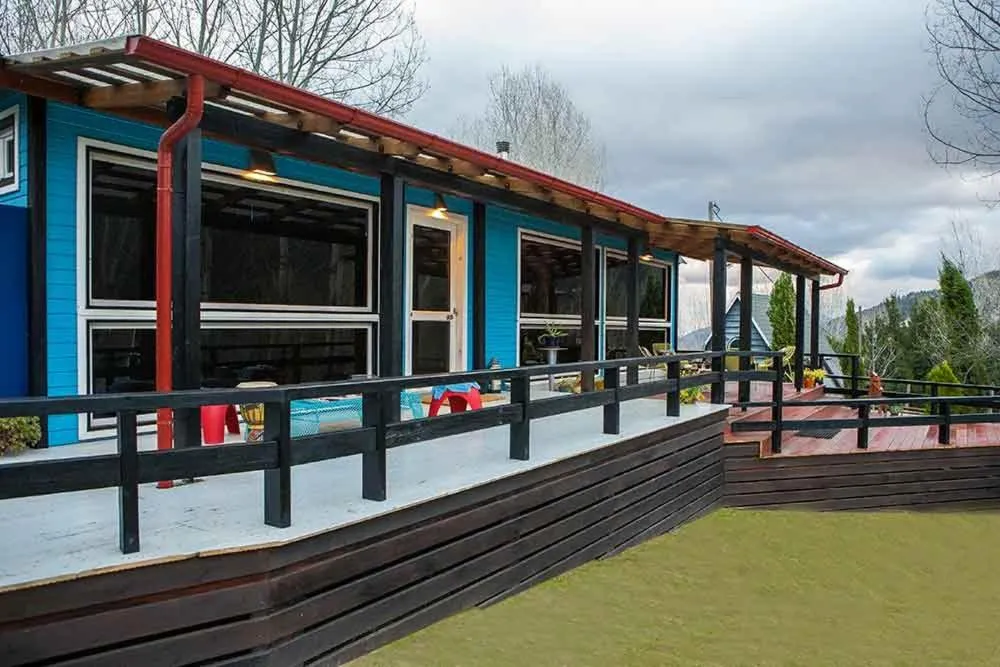 Facade/entrance in Vasilikia Mountain Farm & Retreat