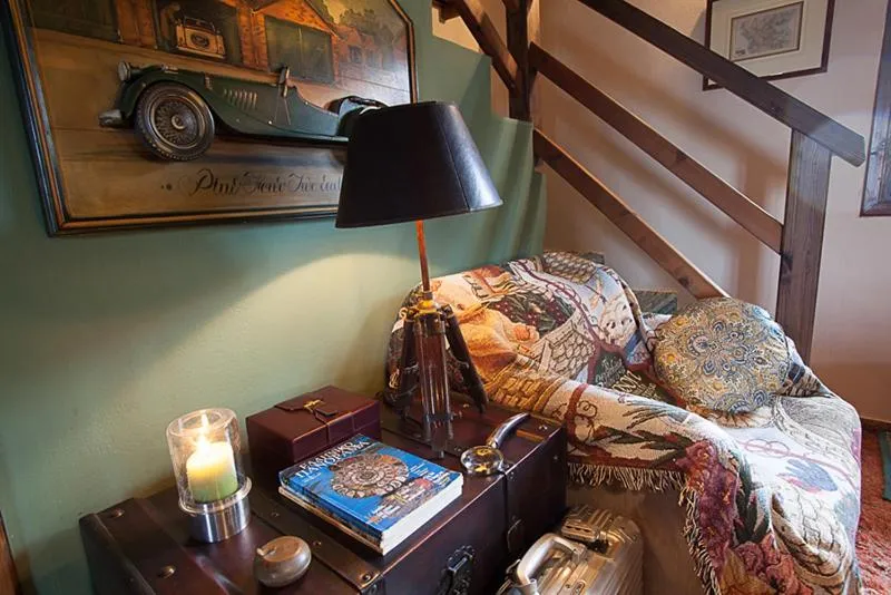 Decorative detail in Vasilikia Mountain Farm & Retreat