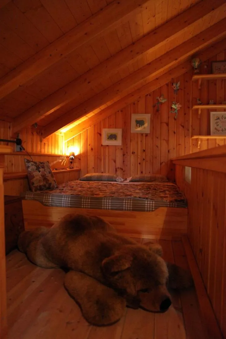 Bedroom in Vasilikia Mountain Farm & Retreat