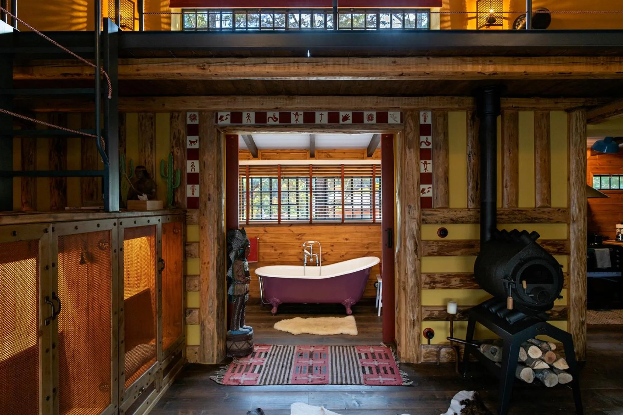 Bed in Vasilikia Mountain Farm & Retreat