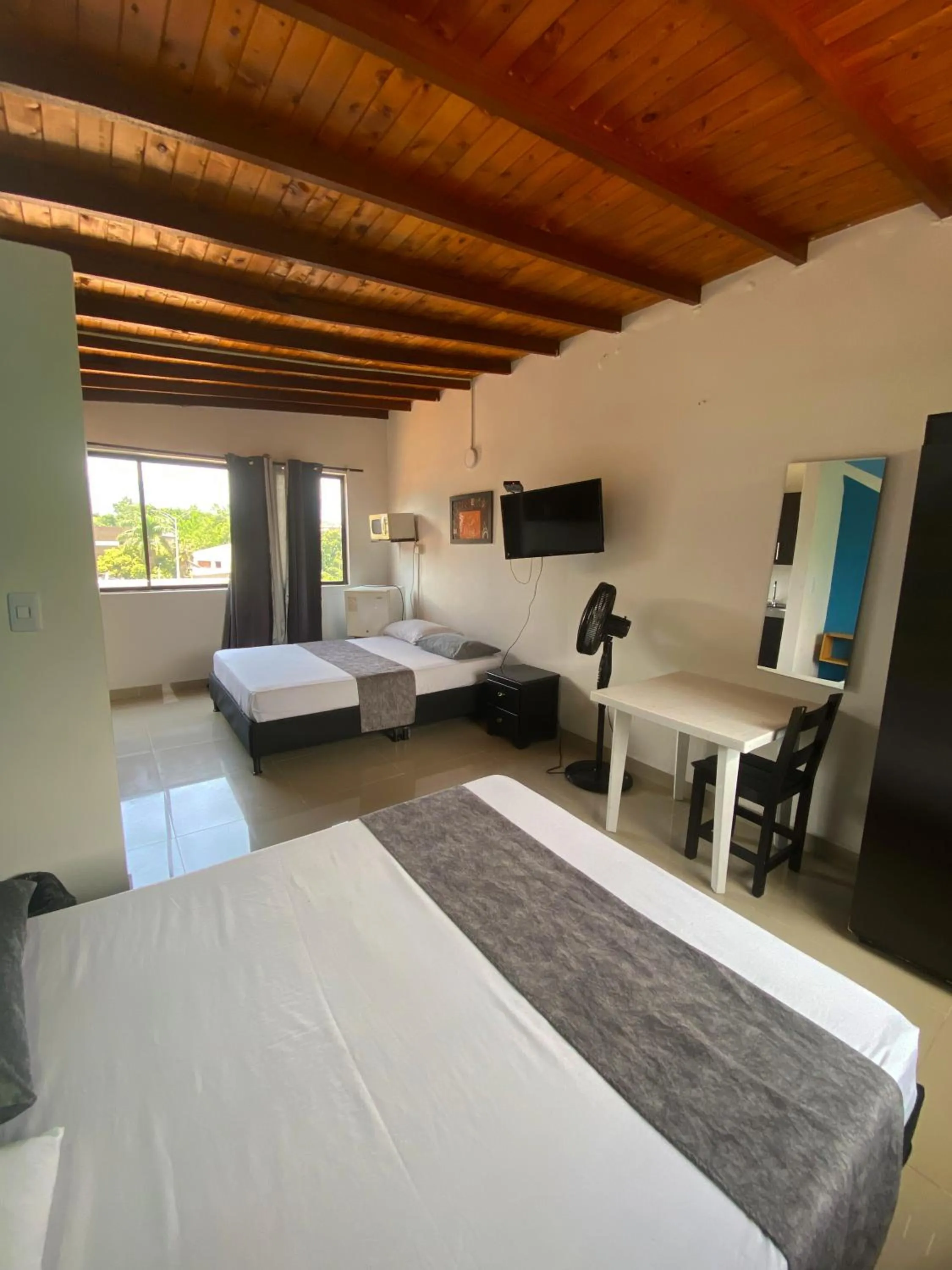 Bed in 33 Hotel Bulerias