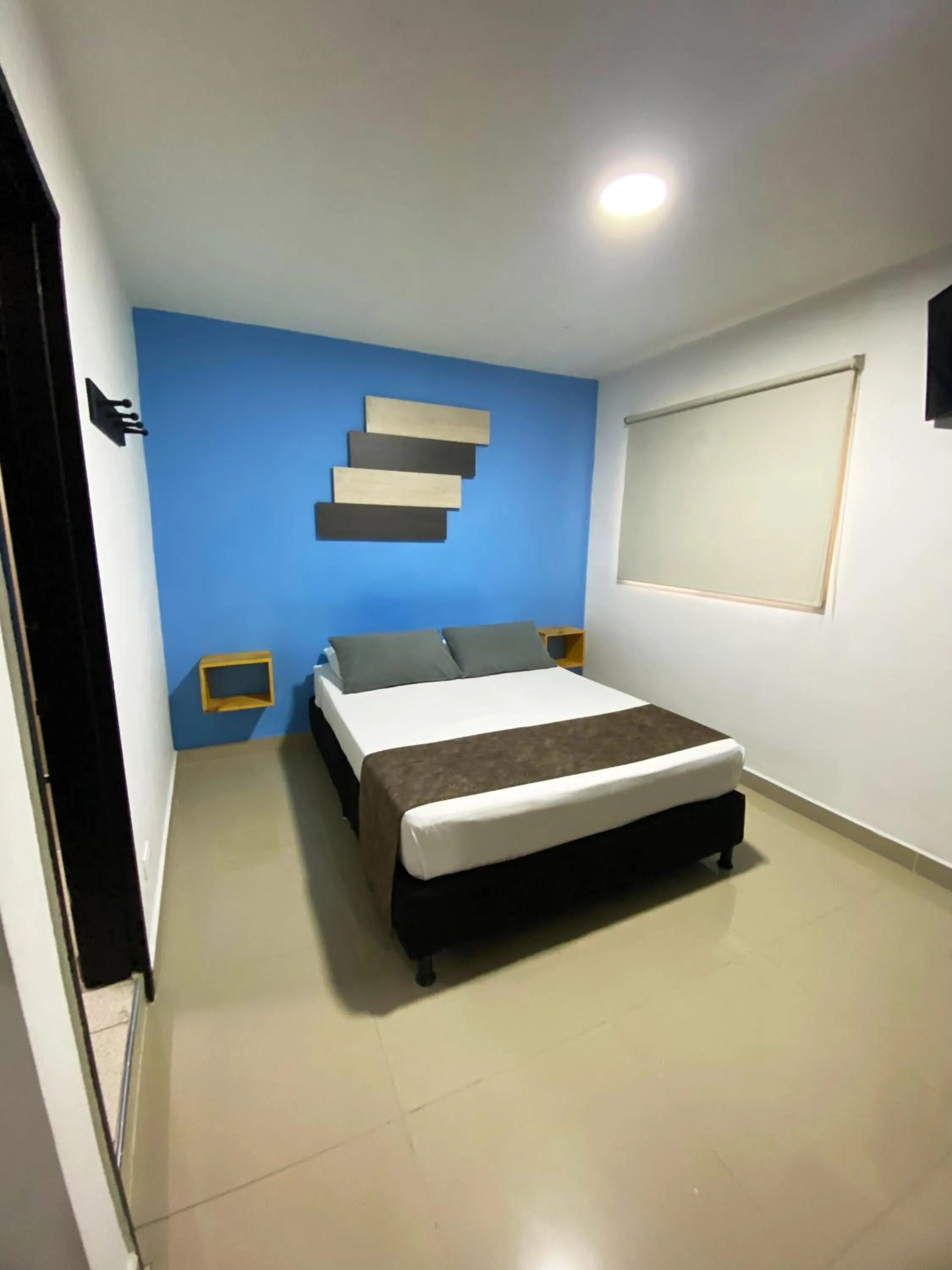 Bed in 33 Hotel Bulerias