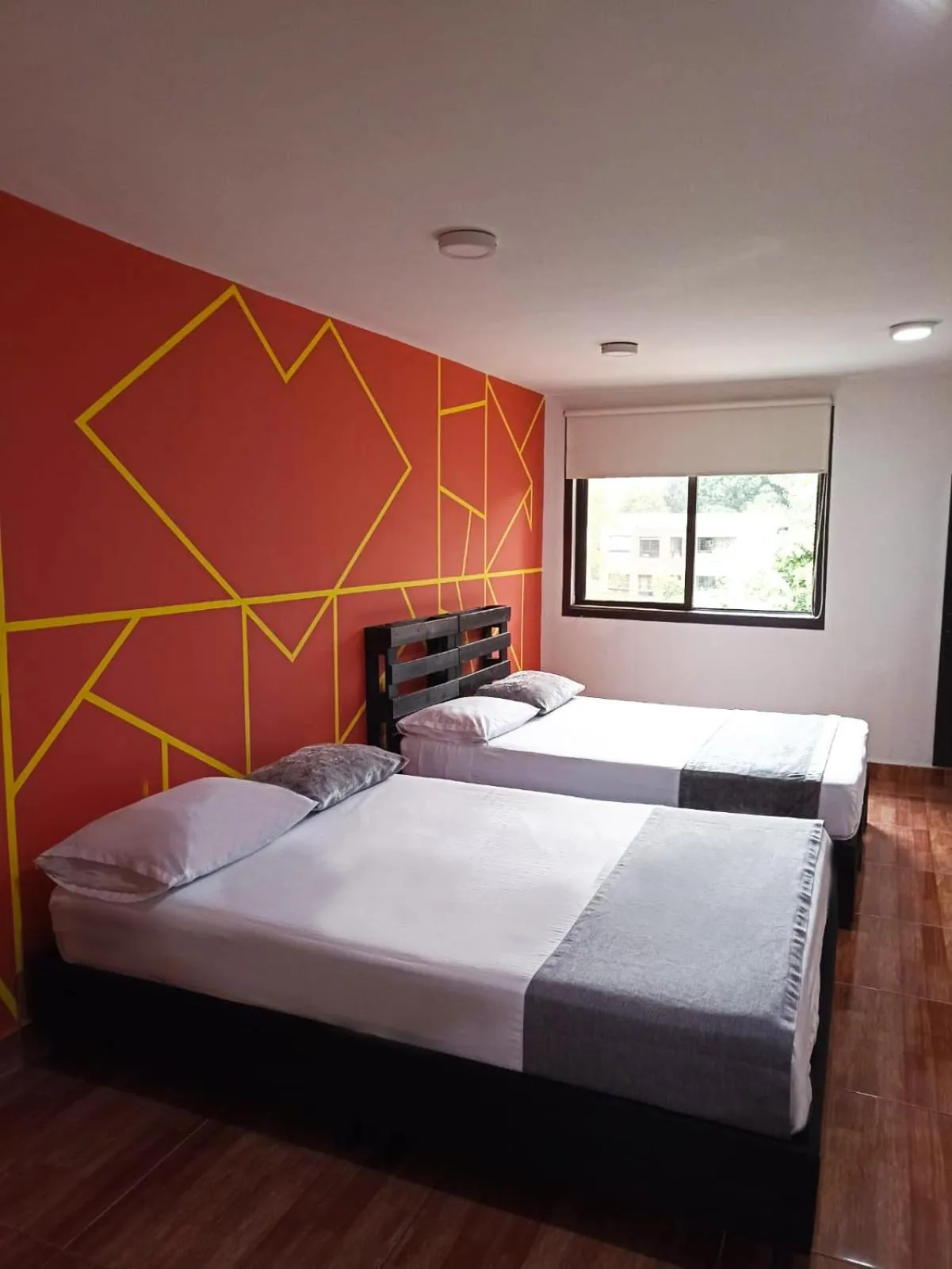 Bed in 33 Hotel Bulerias