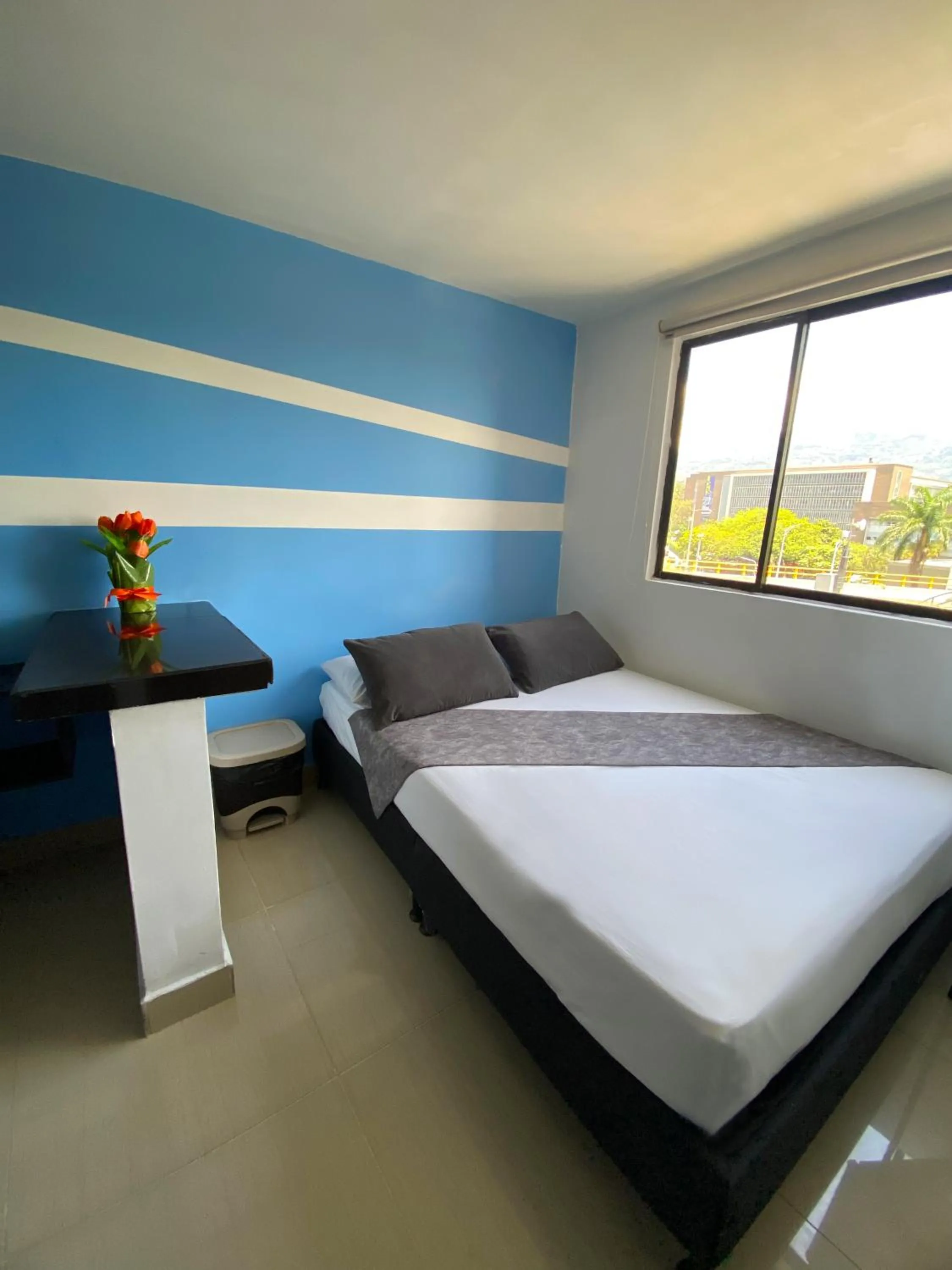 Bed in 33 Hotel Bulerias