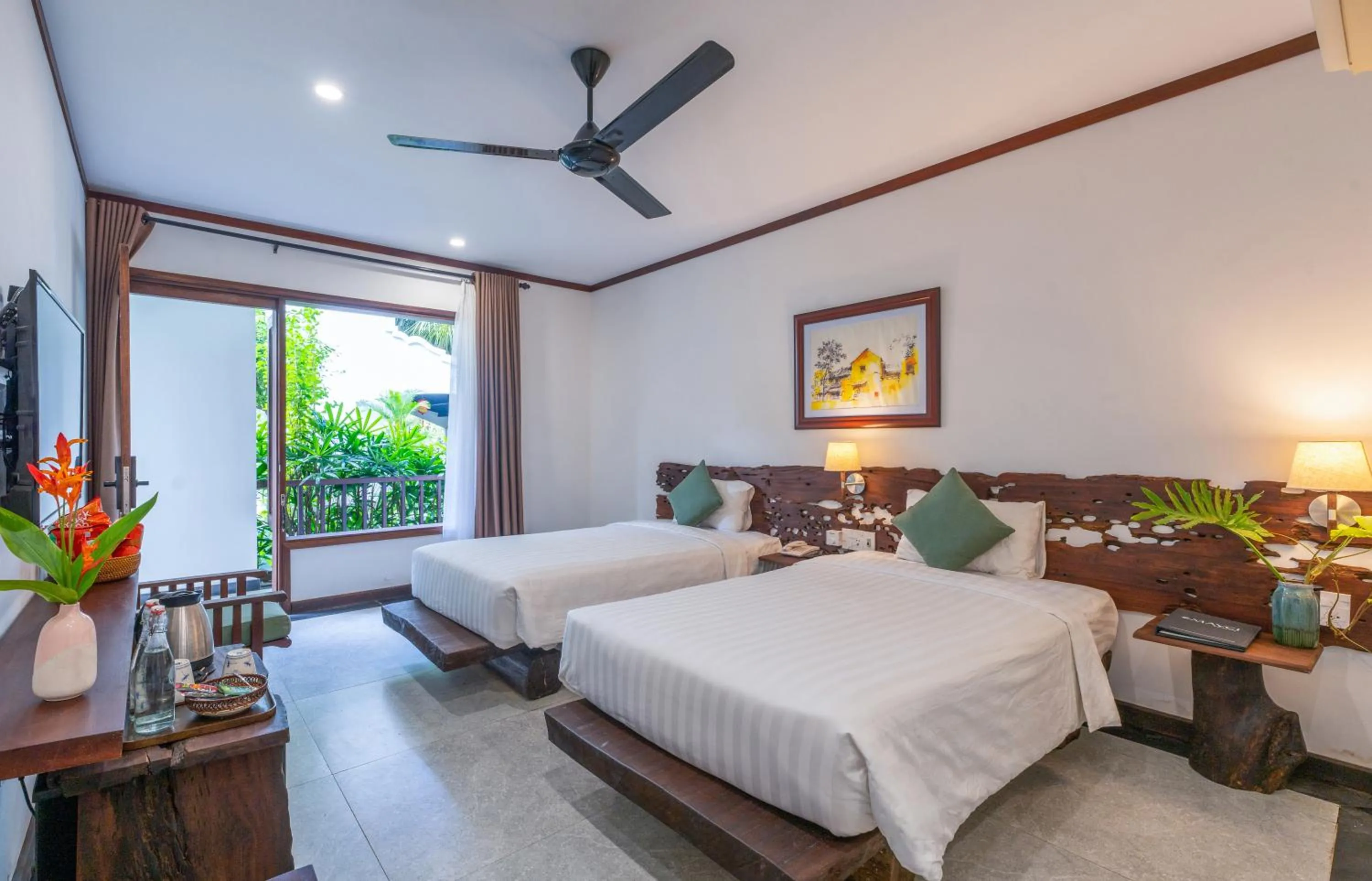 Bed in Mayci Eco Boutique Hotel Hoi An