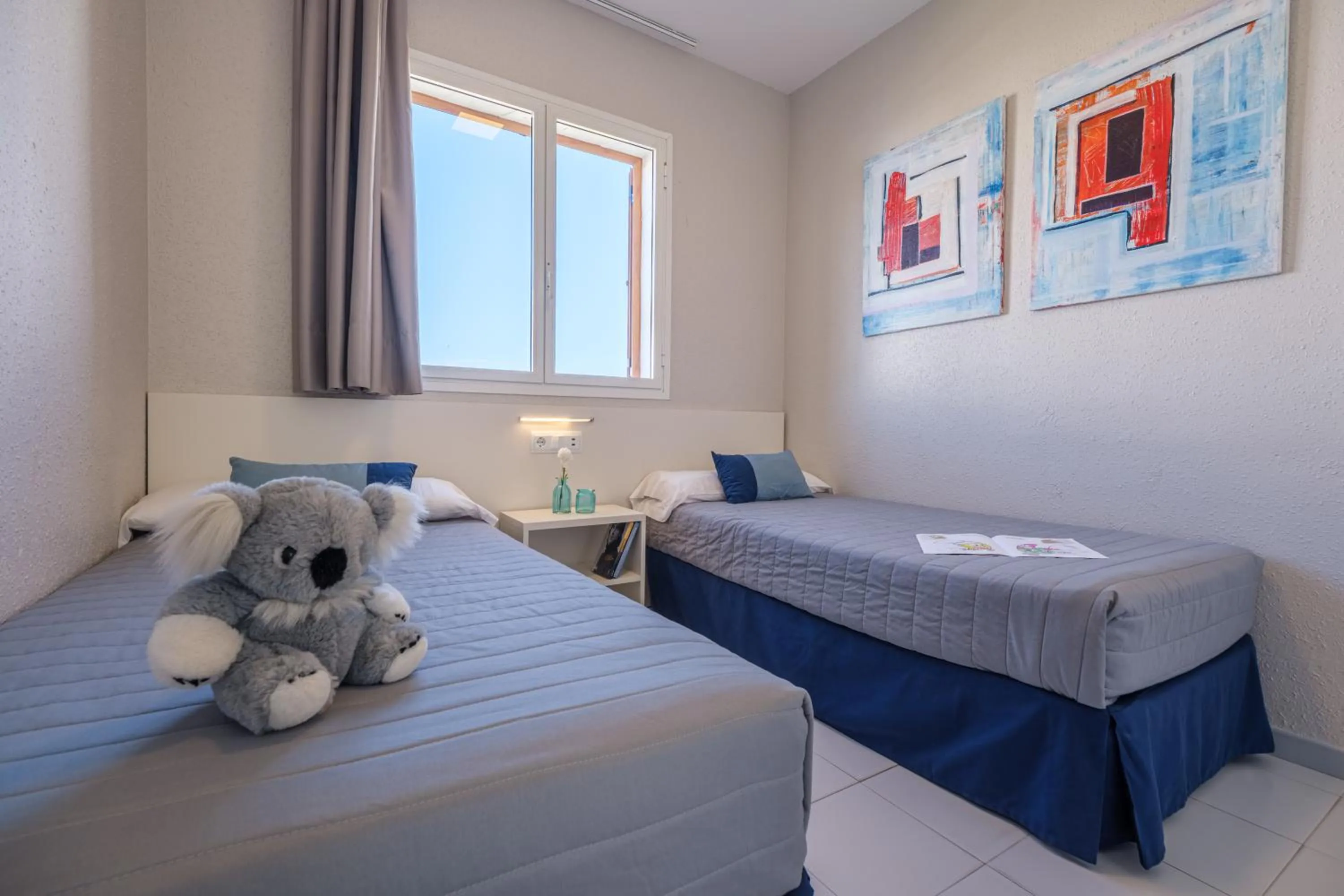 Bedroom, Bed in Apartamentos Estival Park