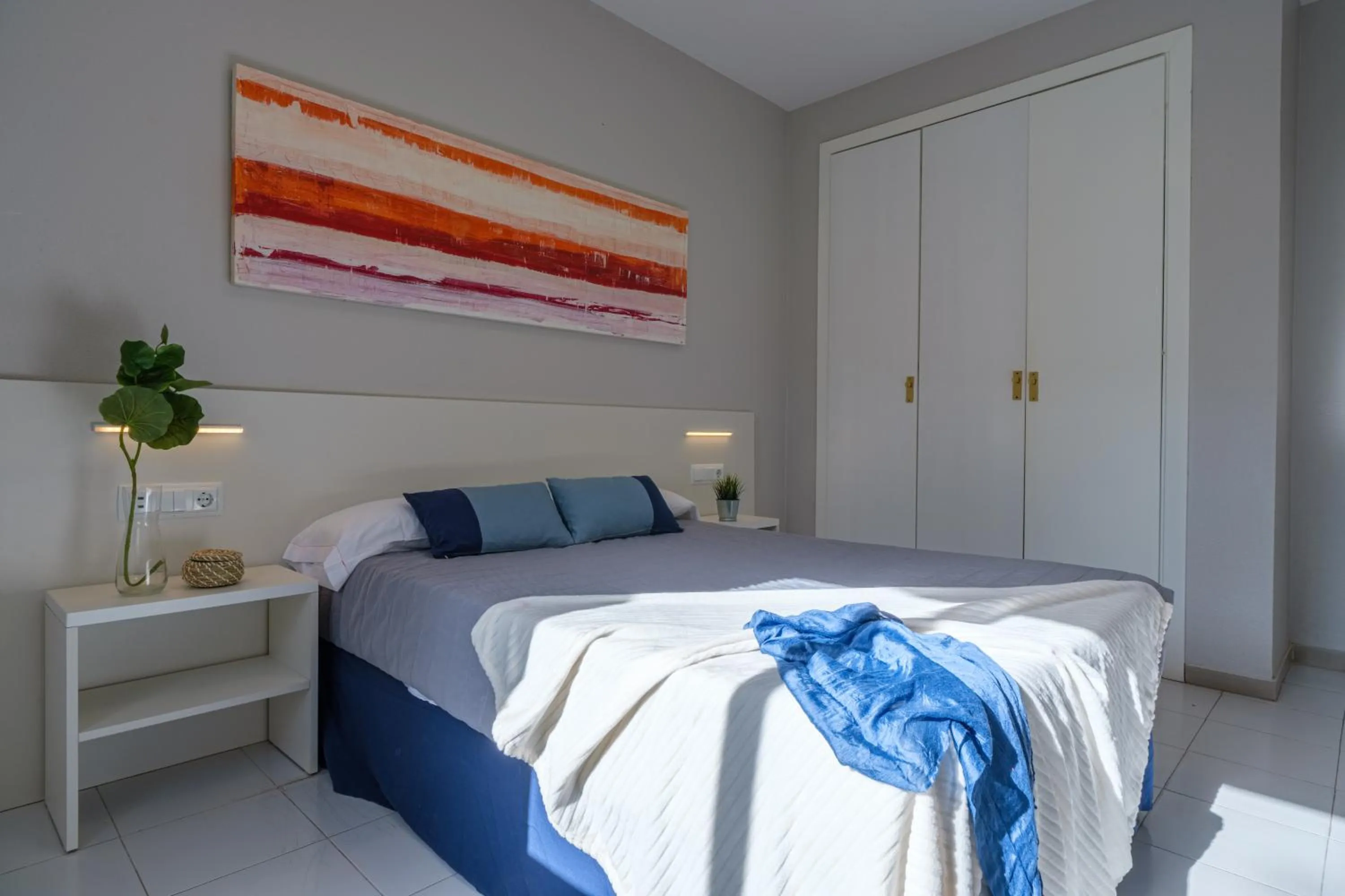 Bedroom, Bed in Apartamentos Estival Park